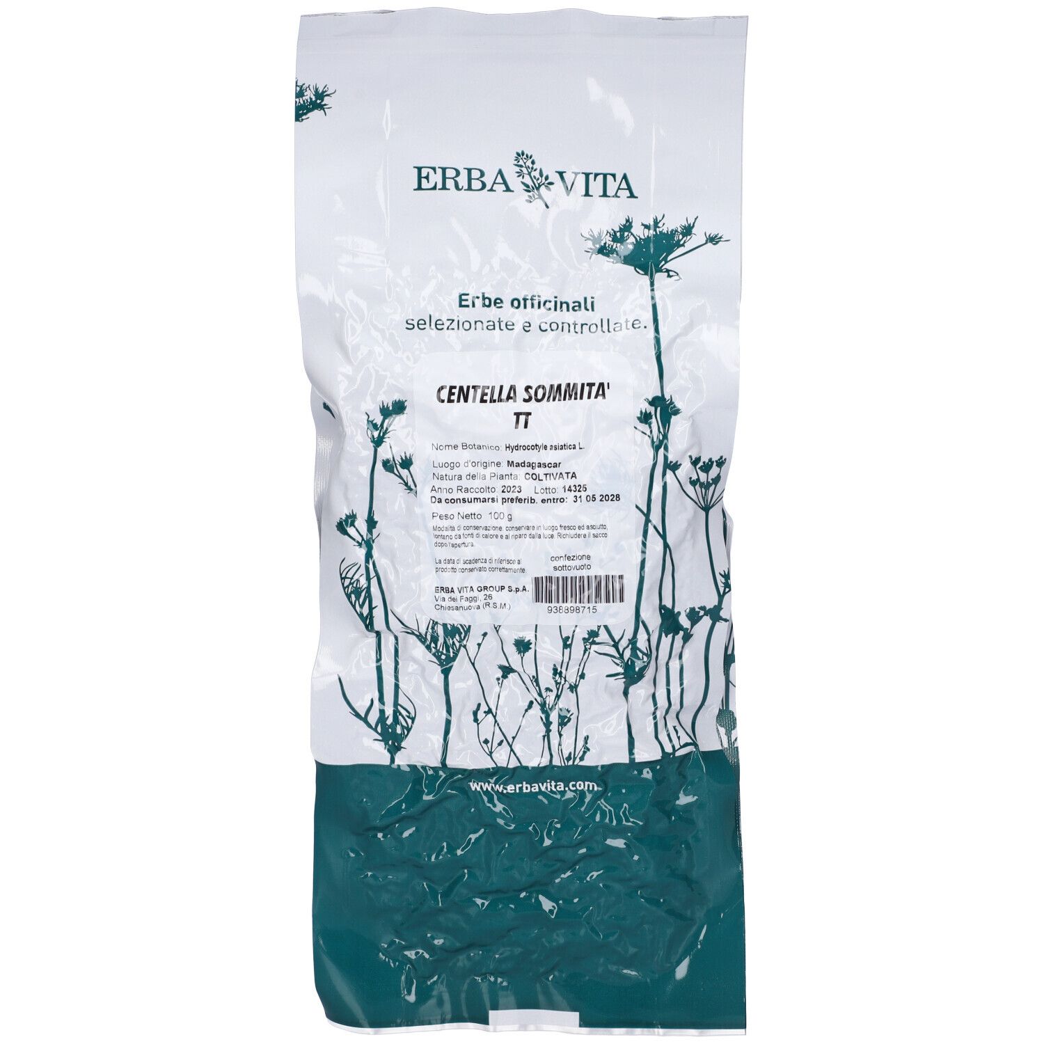 Erba Vita Centella Sommità Taglio Tisana