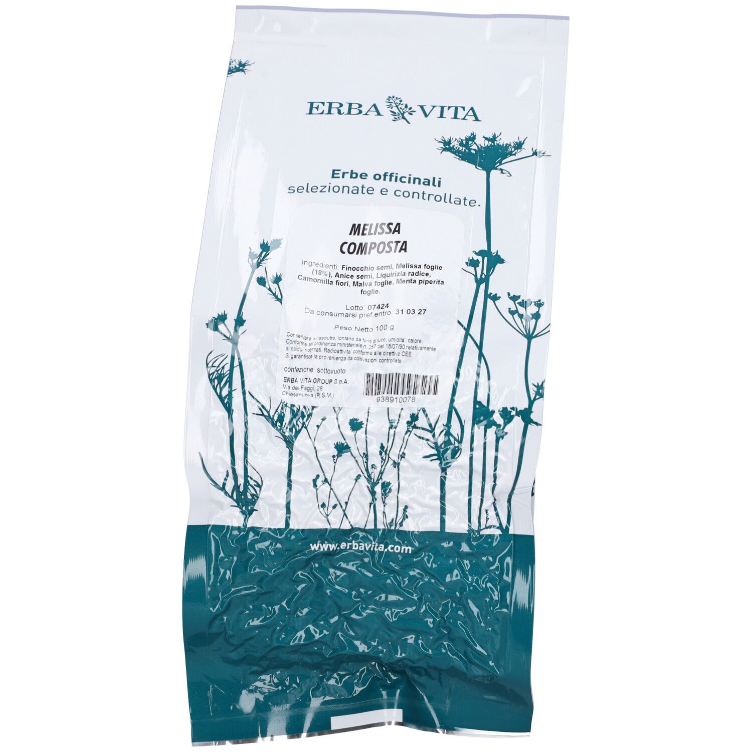 Melissa Composta Tisane 100 G