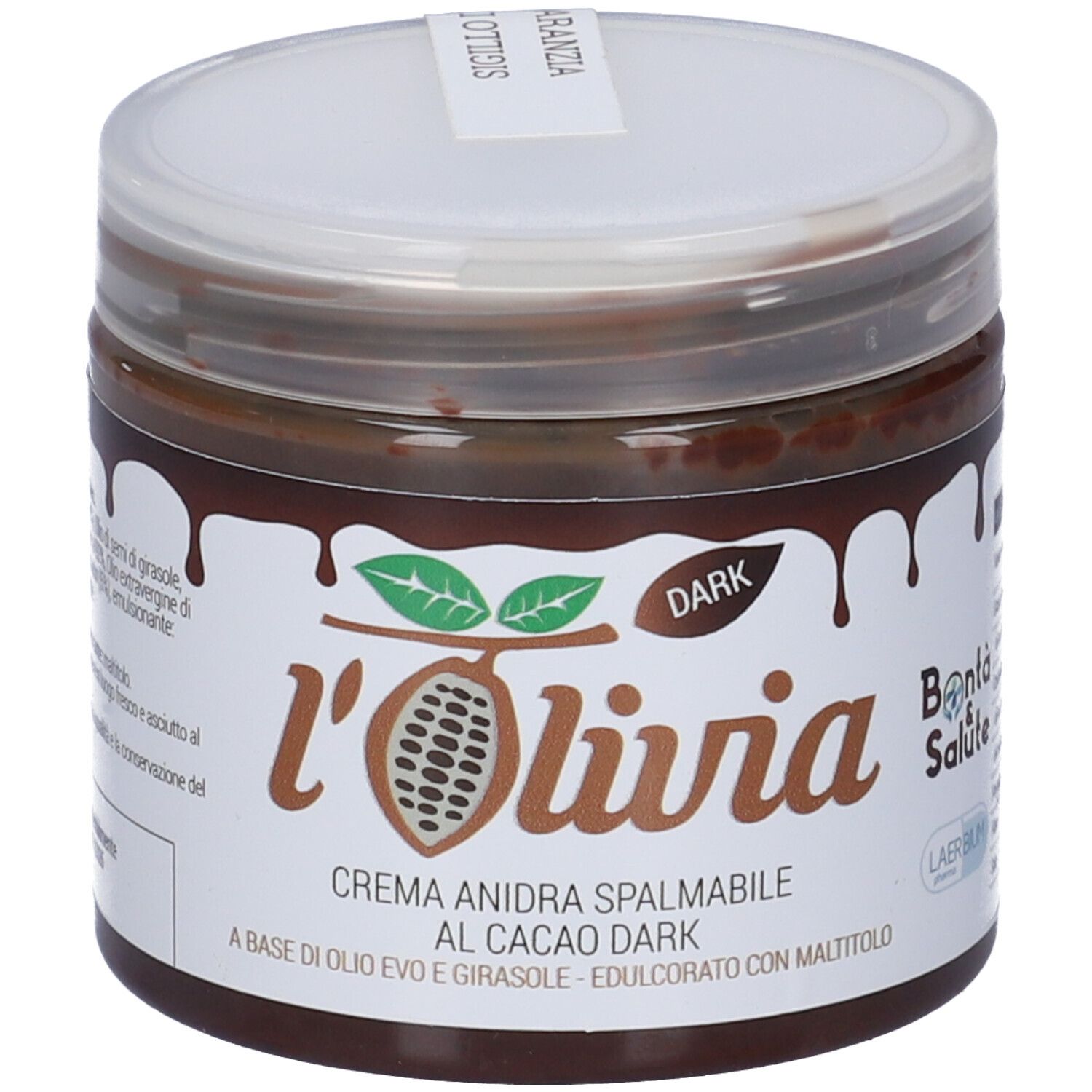 L'Olivia Dark Crema Anidra Spalmabile