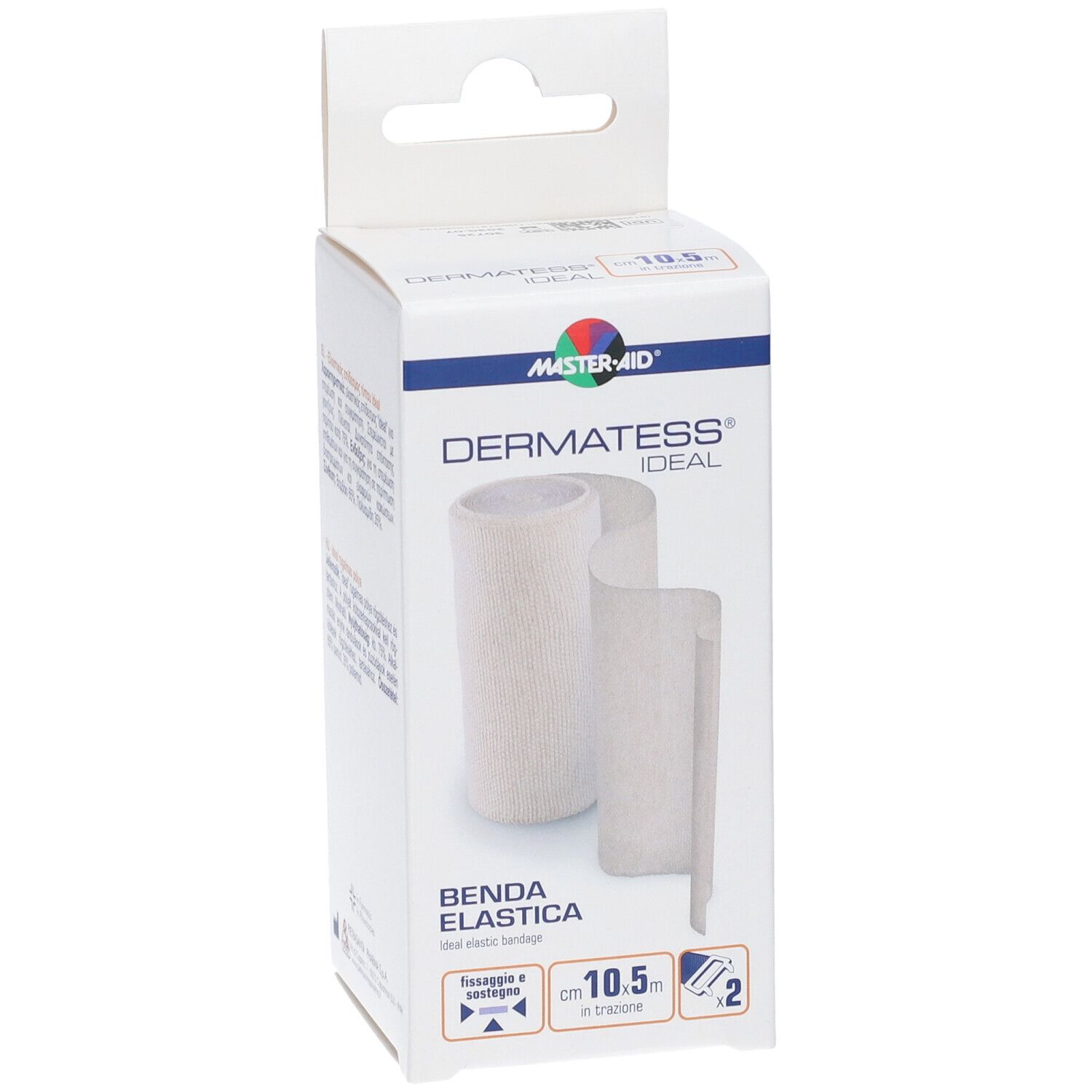 Master-Aid Dermates Ideal elastische Binde, 10,5 m.