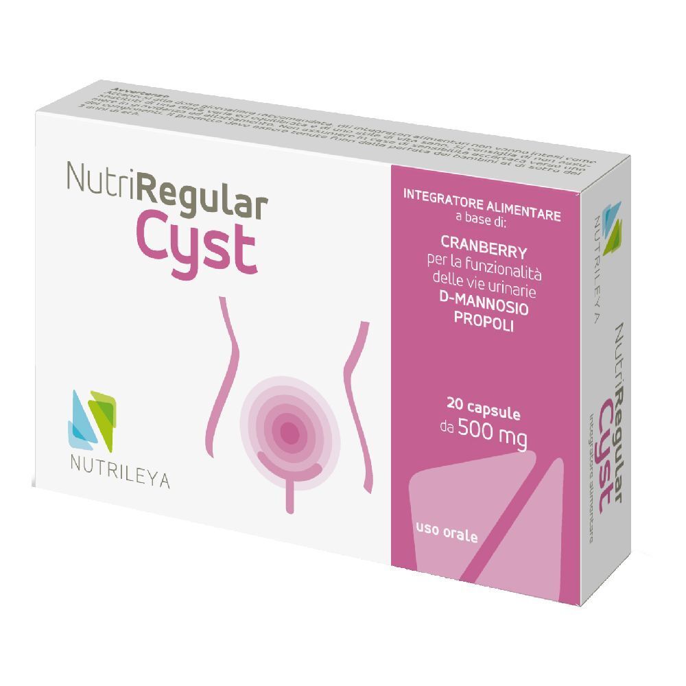Nutrileya Nutriregular Cyst 20 Capsule 500 Mg - Immagine 8