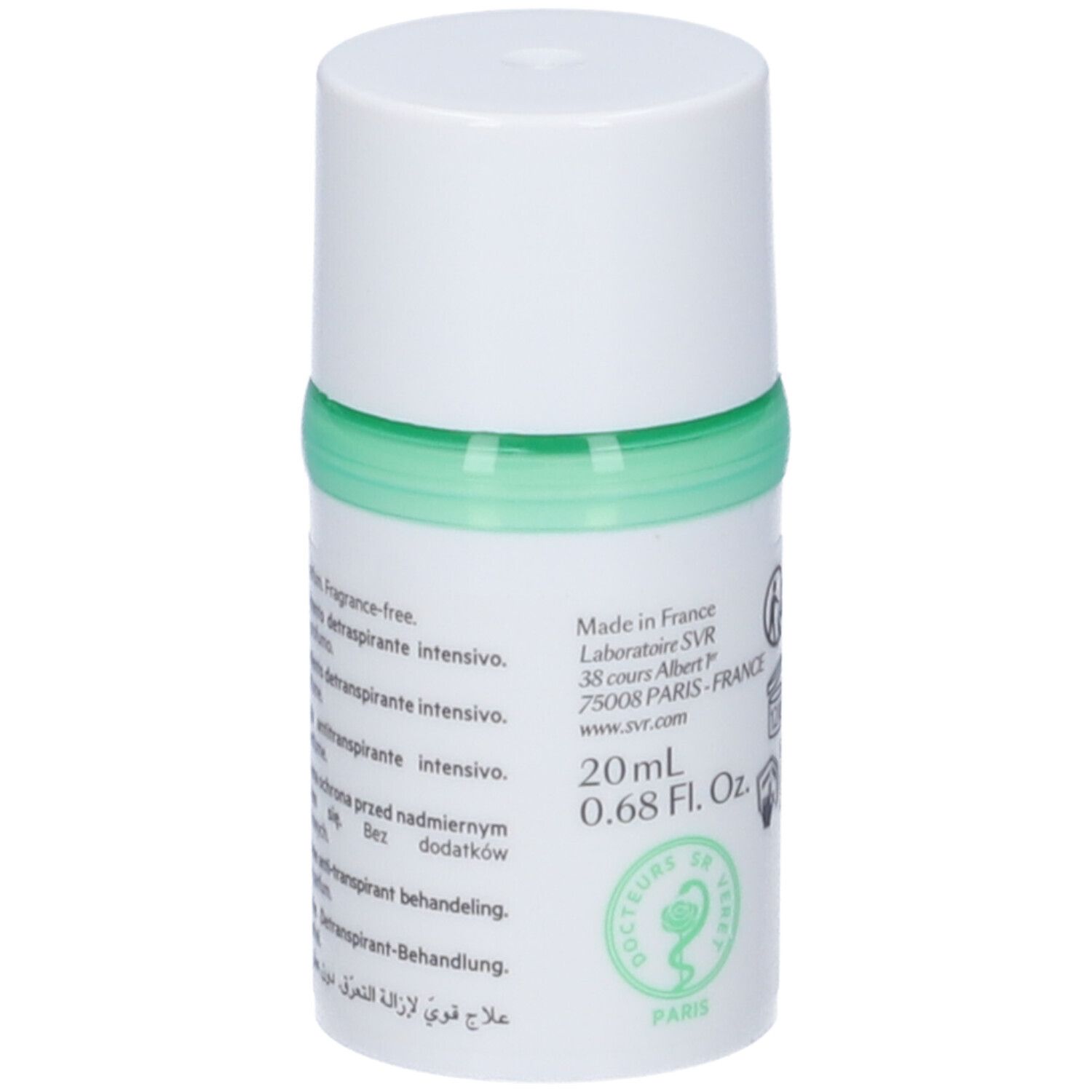 Svr Spirial Extreme Traitement Deo Roll on Sensitive Skin