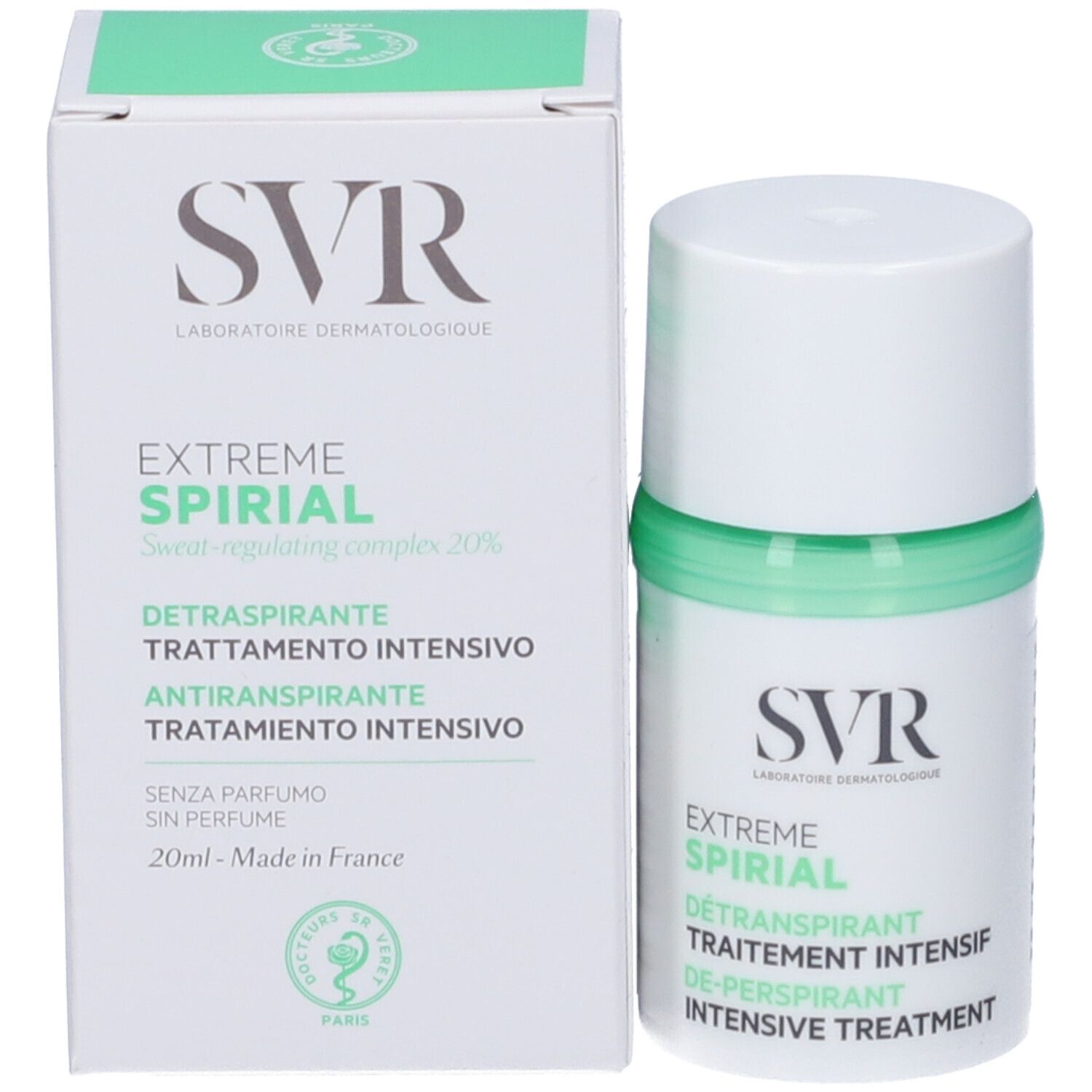 Svr Spirial Extreme Traitement Deo Roll on Sensitive Skin