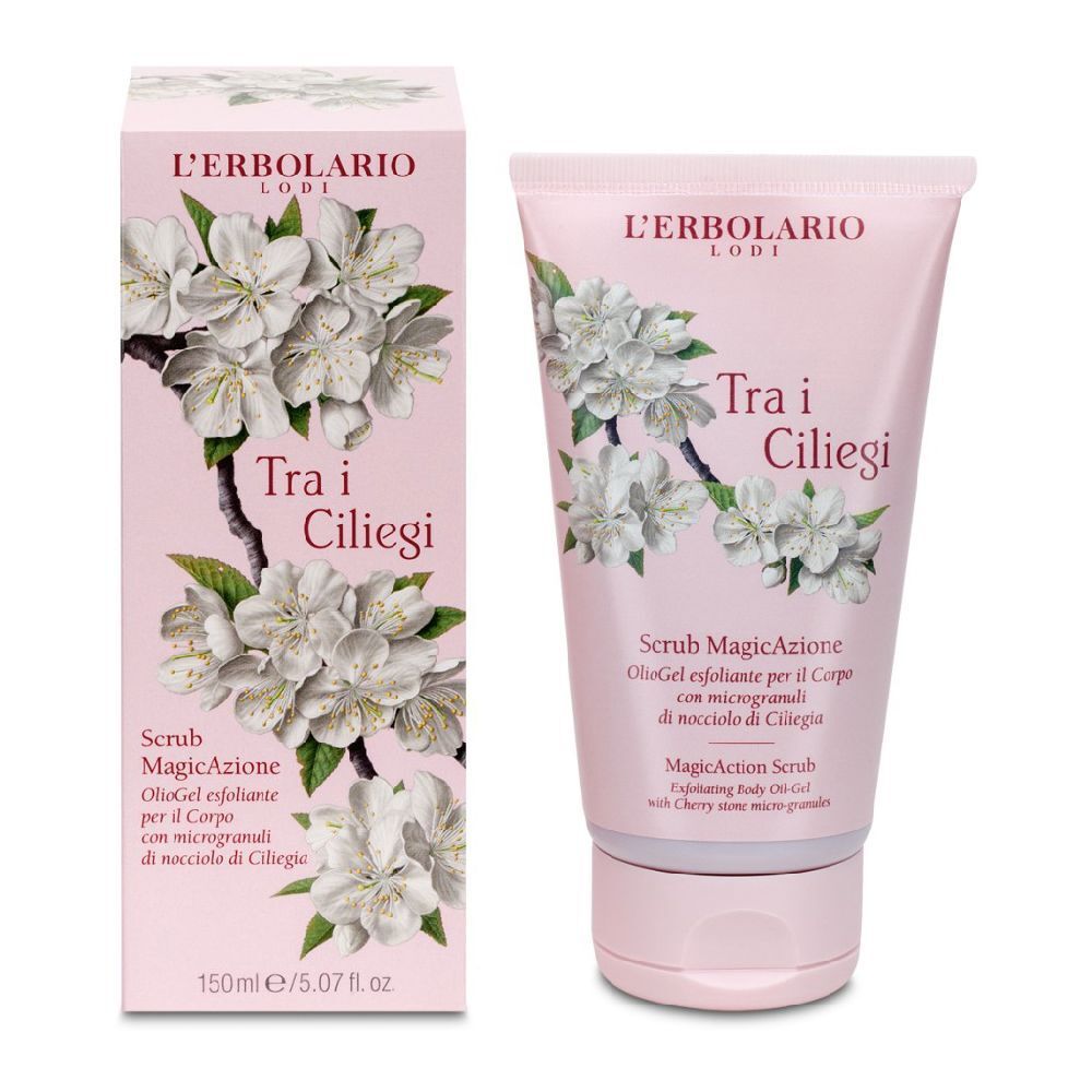 L'erbolario Tra I Ciliegi Scrub Magicazione Oliogel Esfoliante Corpo 150 Ml Peeling