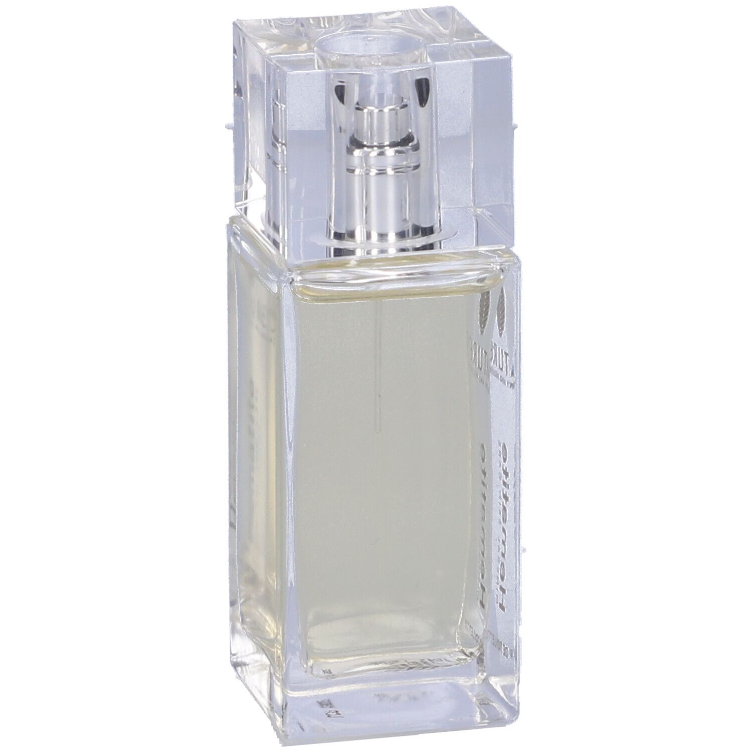 Flacone di Nature's Hematite Eau de Toilette con vaporizzatore. Scritta: Hematite, Mineral Skin Care, Eau de Toilette.