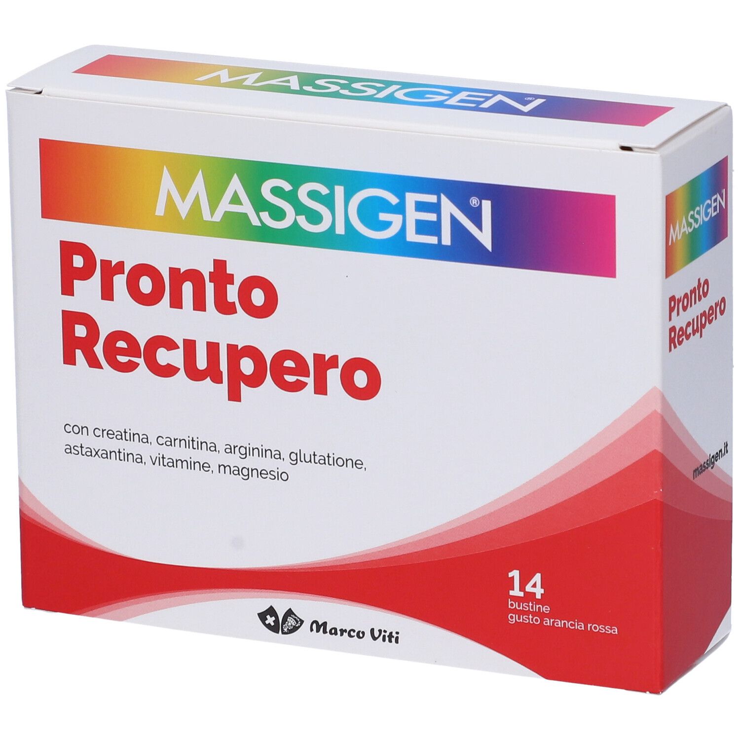Massigen® Pronto Recupero Bustine Gusto Arancia Rossa