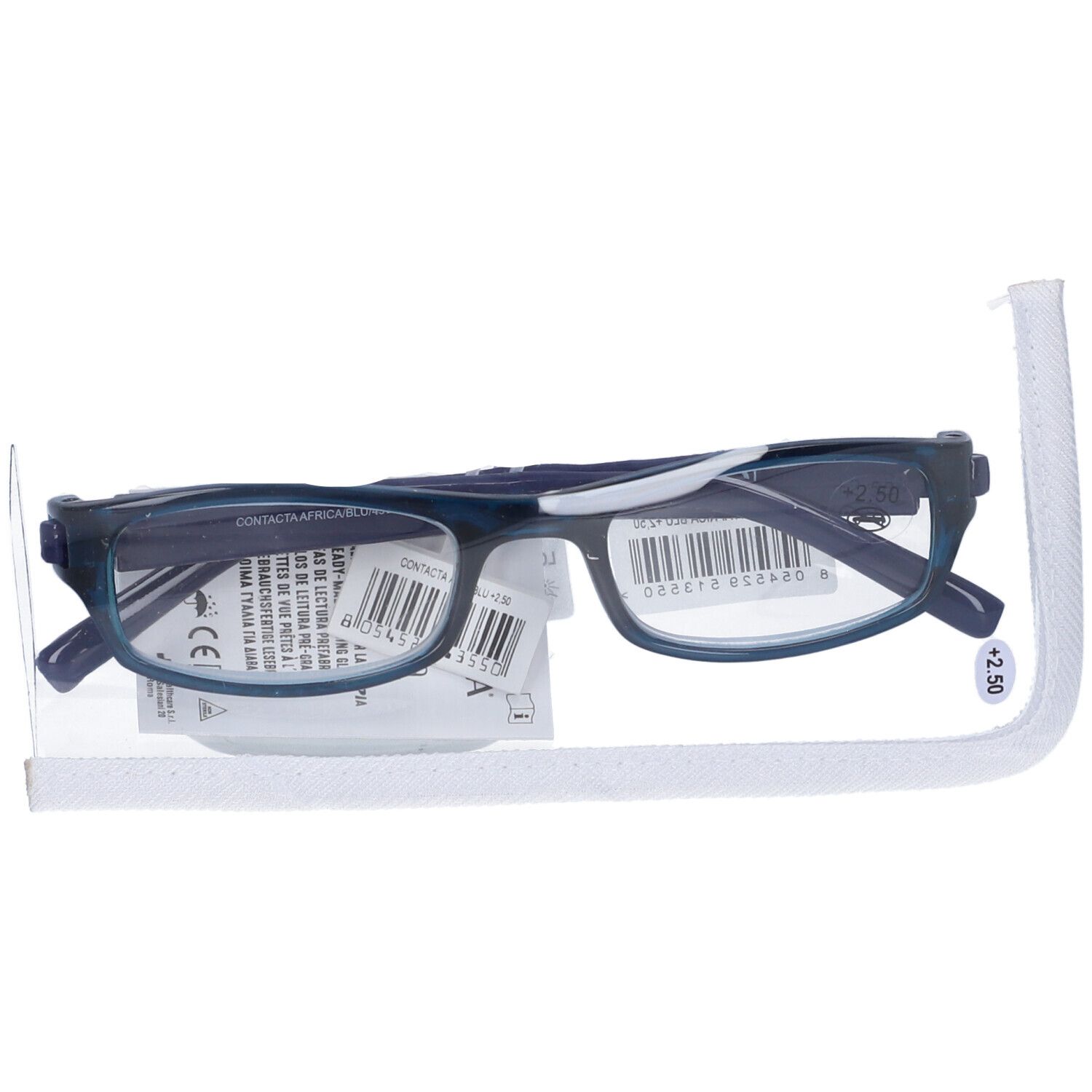 Occhiale Contacta Africa Blu +2,50
