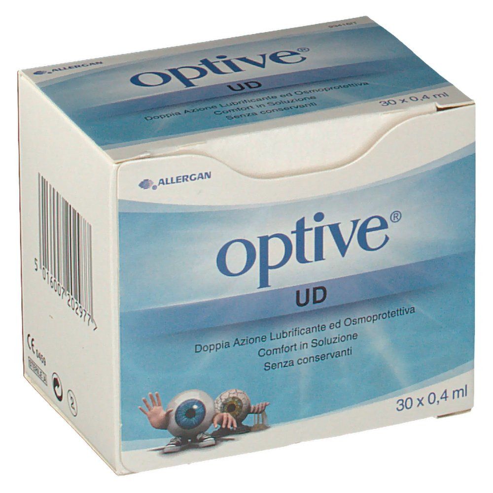 Optive UD 30Fl Monodose 0,4Ml 30x0,4 ml Einzeldosispipetten