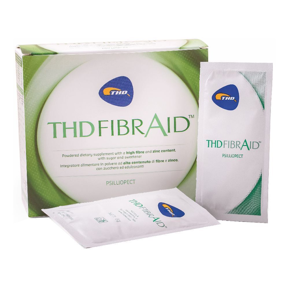Thd Fibraid Polvere Fibre E Zinco Integratore Regolarità Intestinale 20 Bustine - Immagine 9