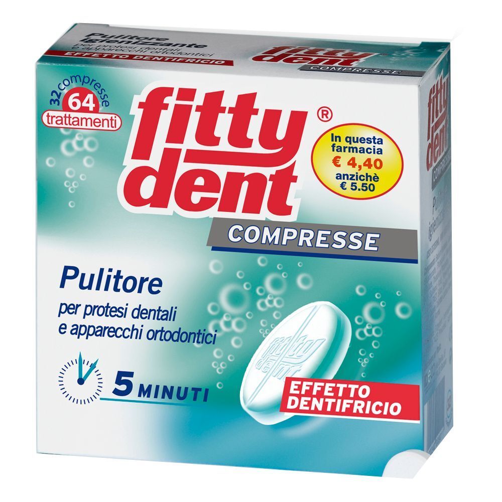 Fittydent 32Cpr DET OS 32 St Brausetabletten