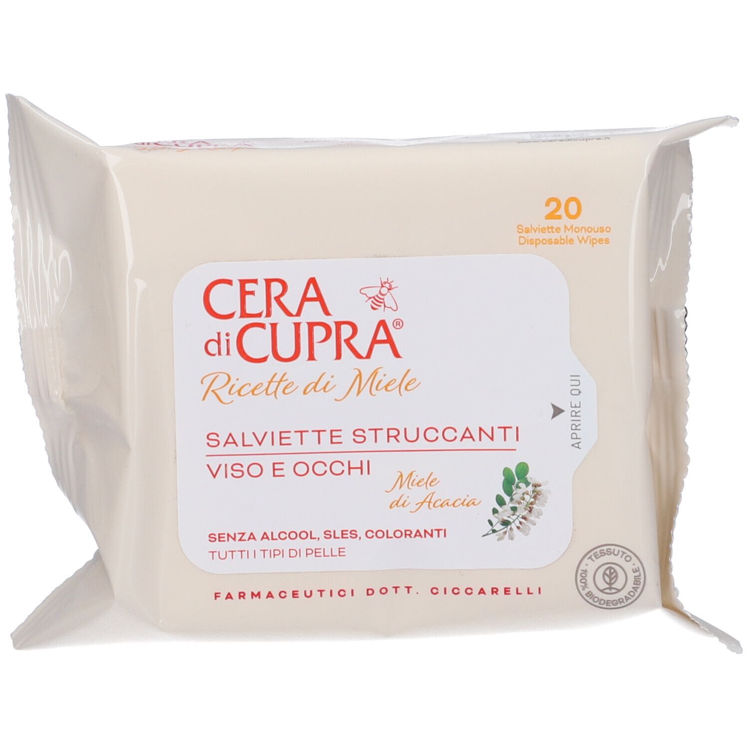 Cera di Cupra Salviette Struccanti