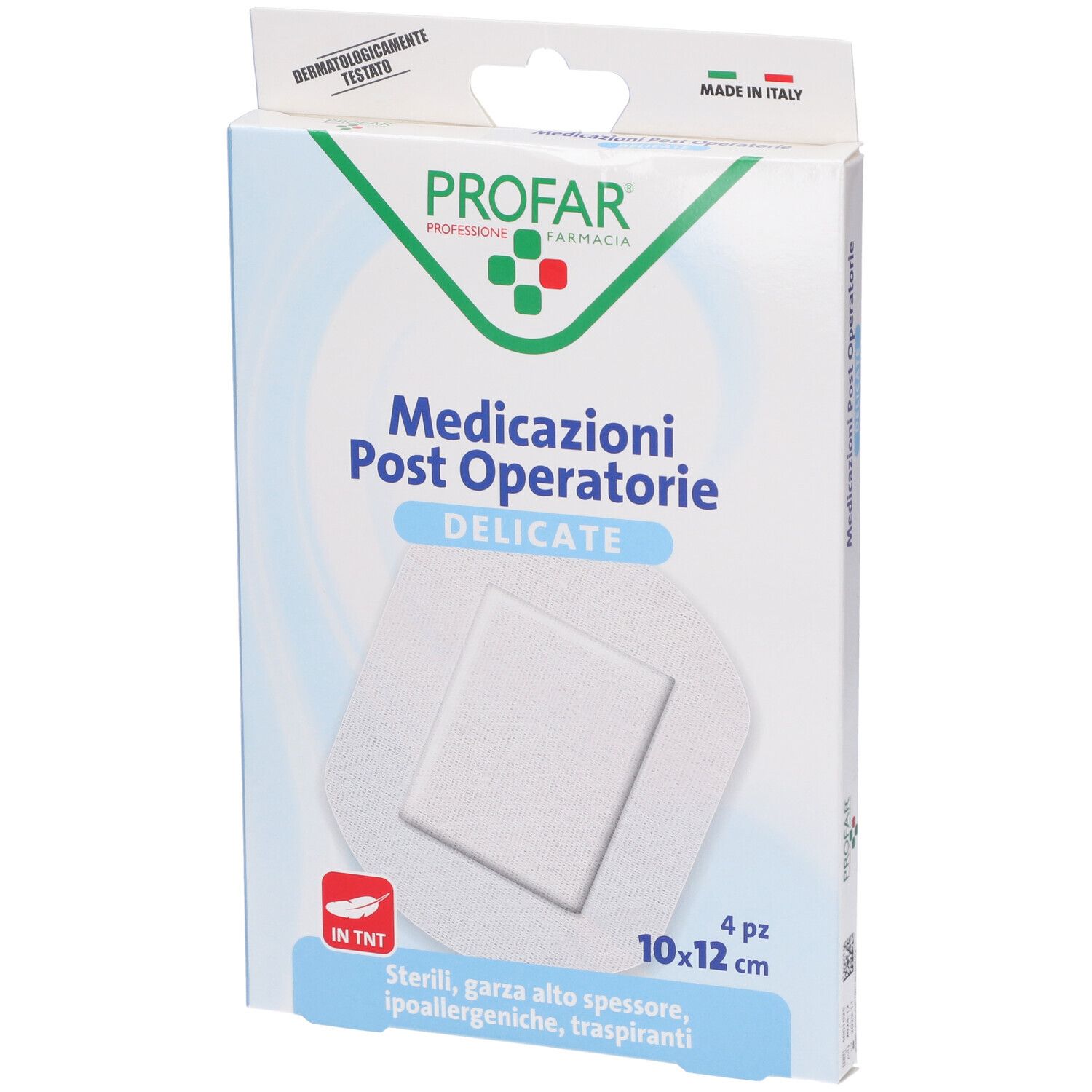 Profar Medicazione Post Operatoria Sterile Garza Antiaderente 10x12 cm