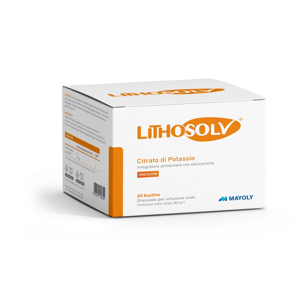 Lithosolv 60 Bustine 282 g Polvere per soluzione orale