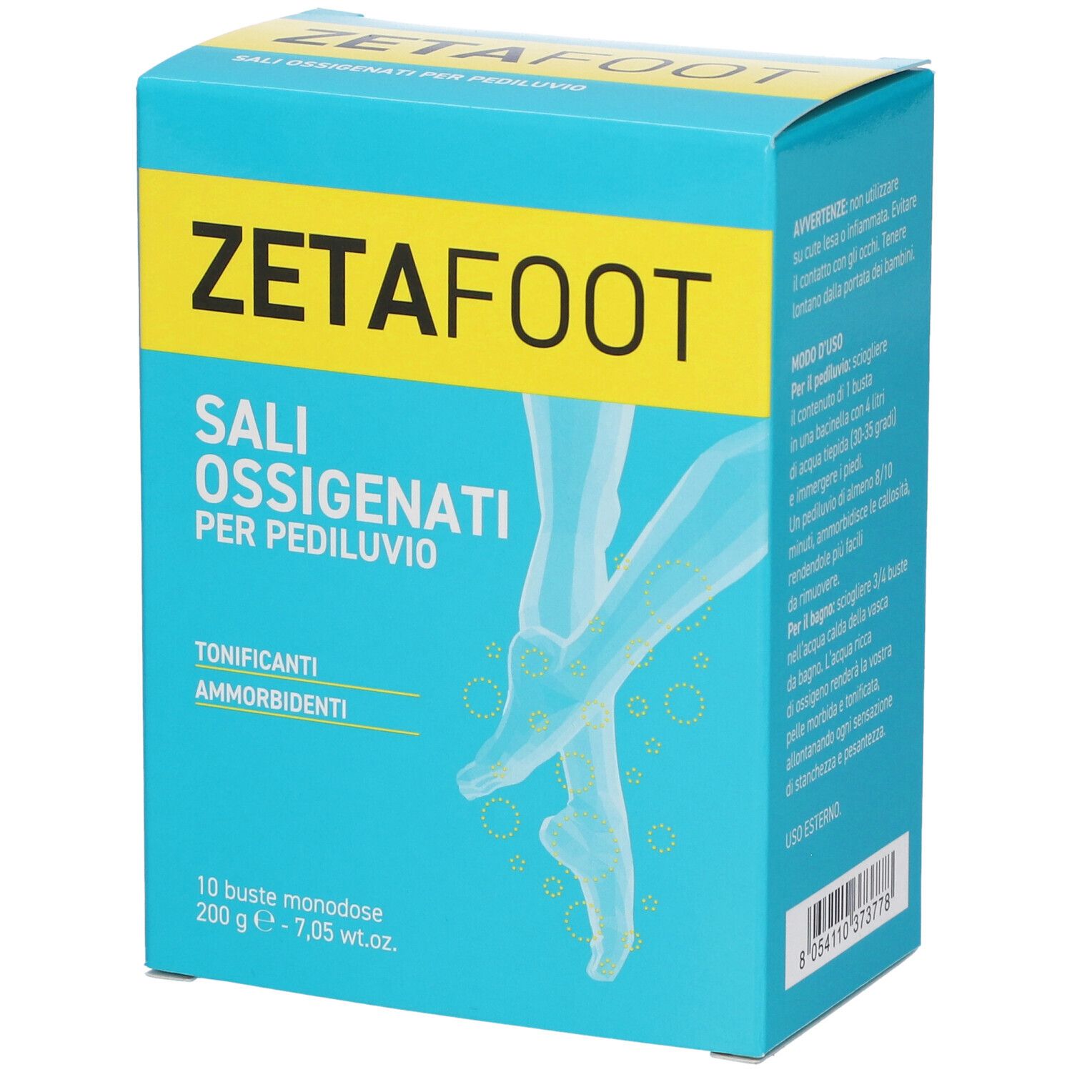 Zetafoot Sali Ossigenati Bustine