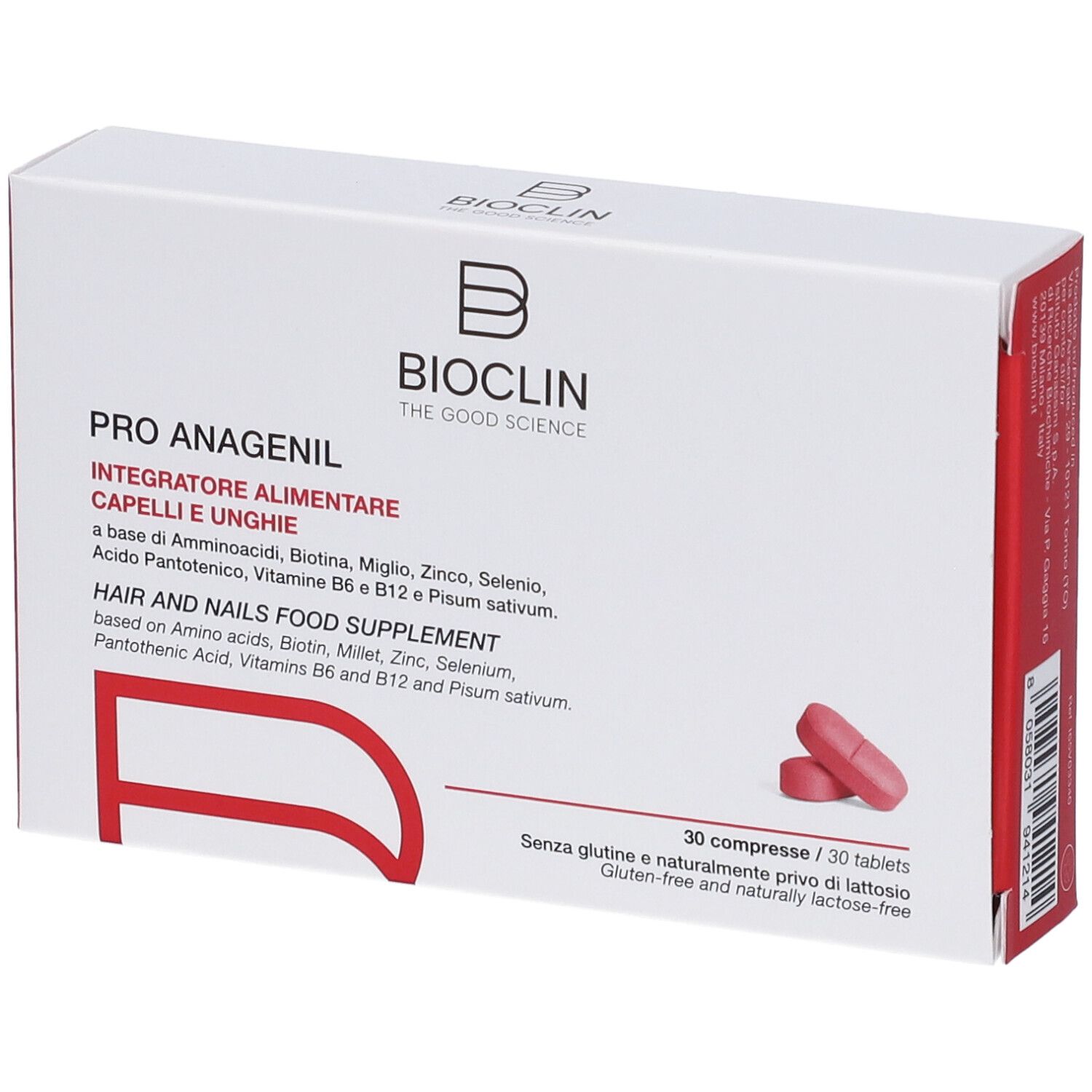 Bioclin Pro Anagenil Capelli e Unghie Compresse