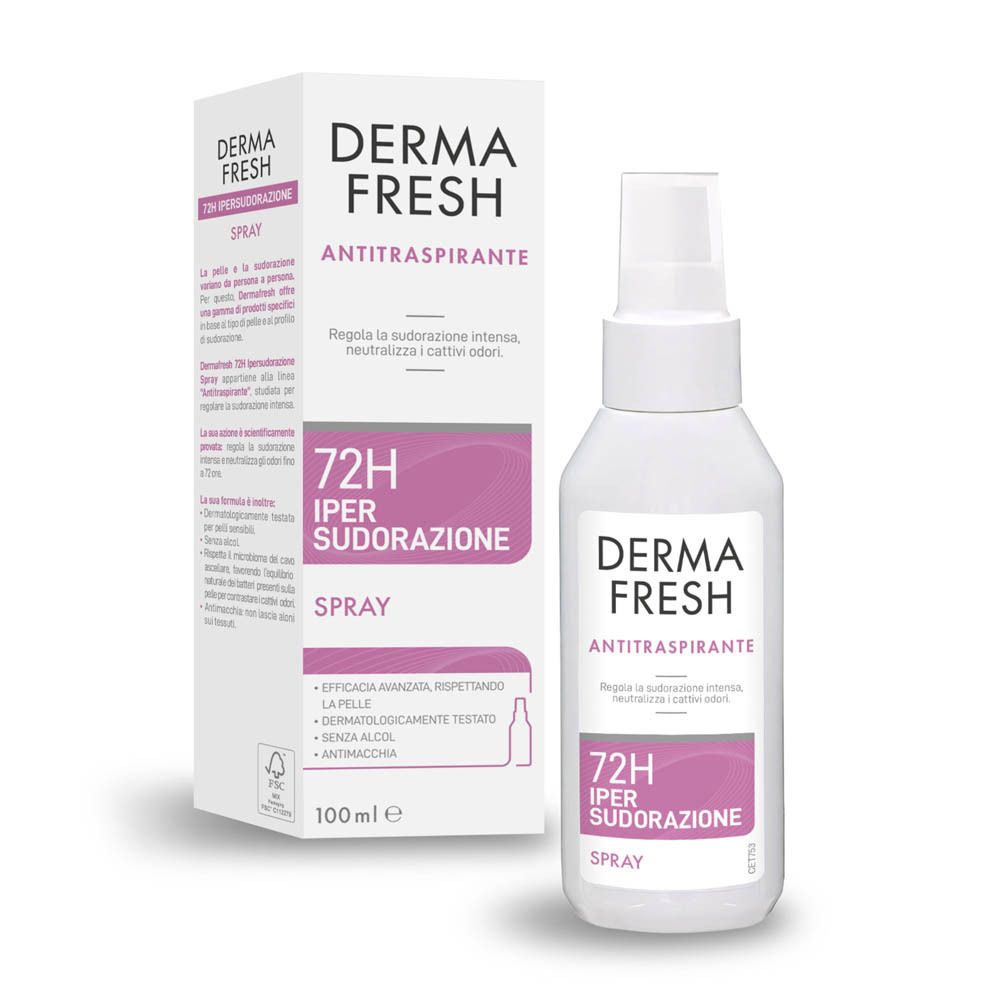 Meda Deodorante Dermafresh 72 H Ipersud Spray Antitraspirante - Immagine 6