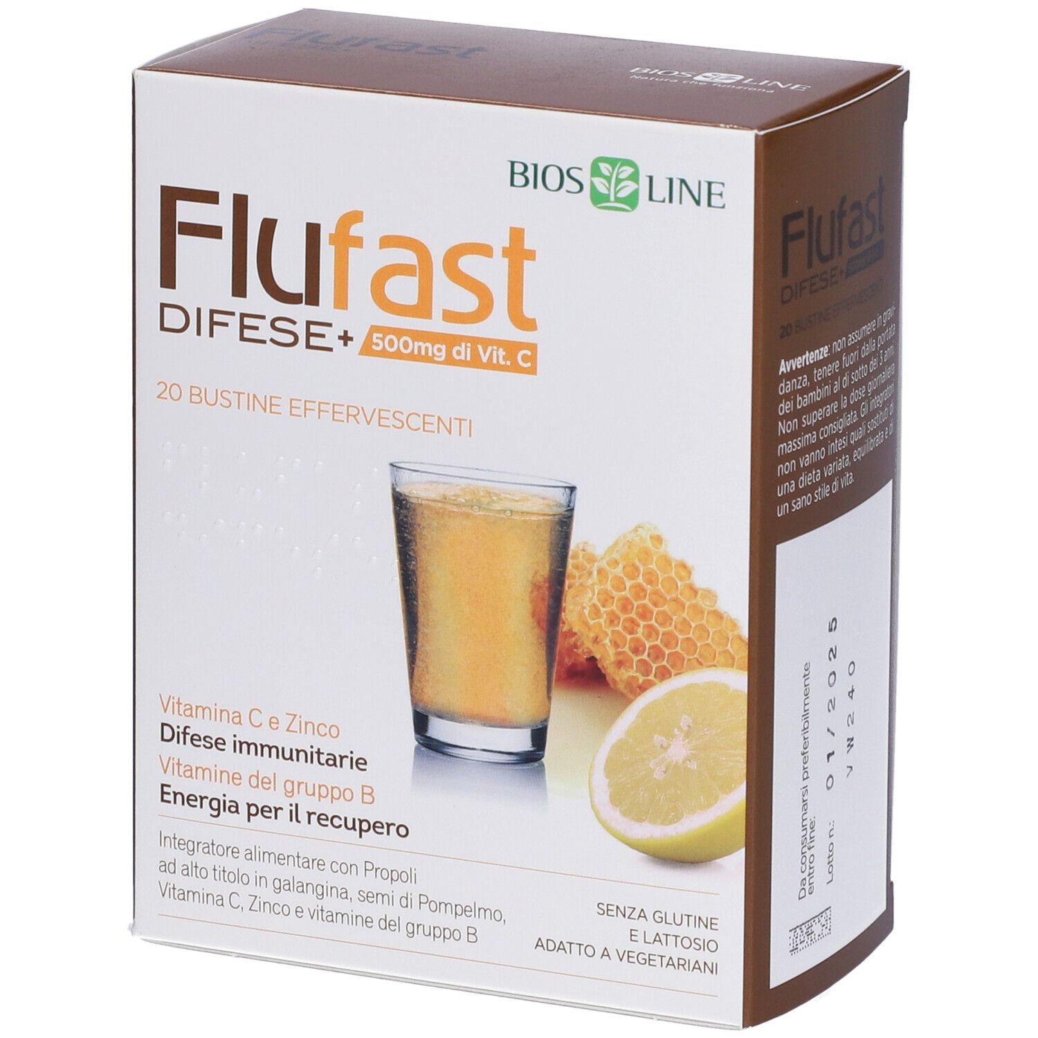 Apix Flufast Difese+ 20Bust 97,2 g Pulver zur Herstellung einer Lösung zum Einnehmen