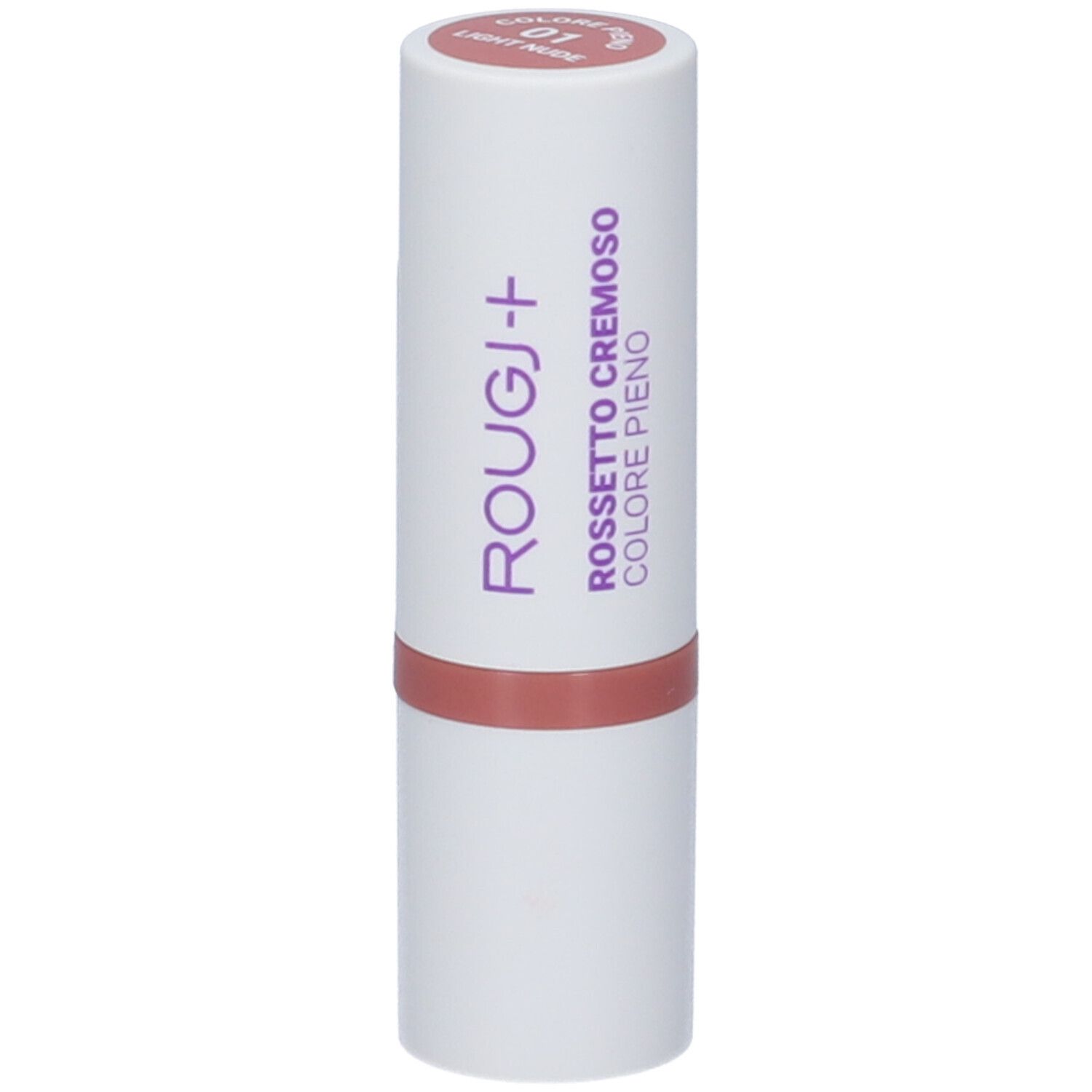 Rougj Rossetto Cremoso Colore Pieno 01 - Light Nude
