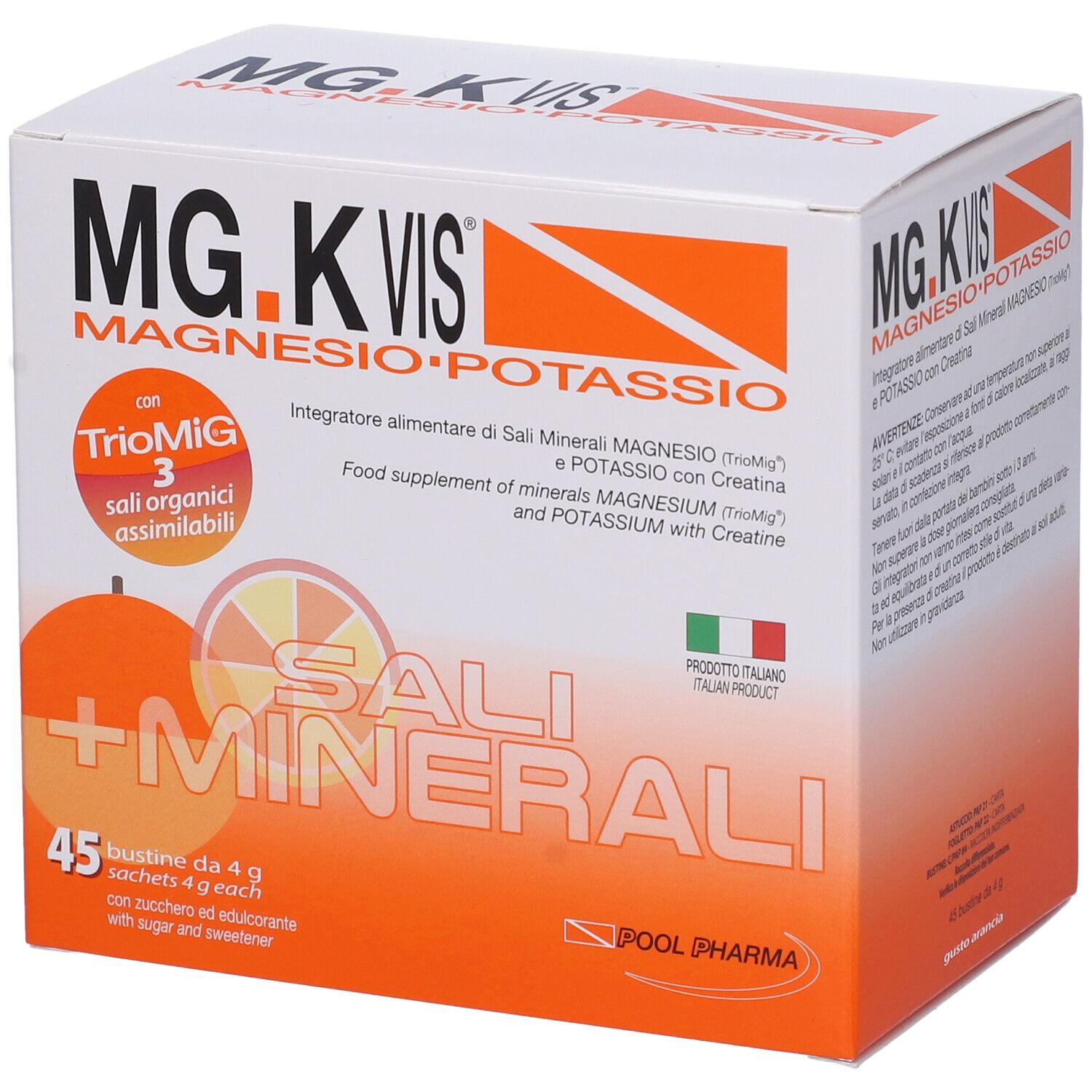 Mgk-Vis Mgk Vis Magnesio Potassio Orange 45 Bustine - Immagine 3