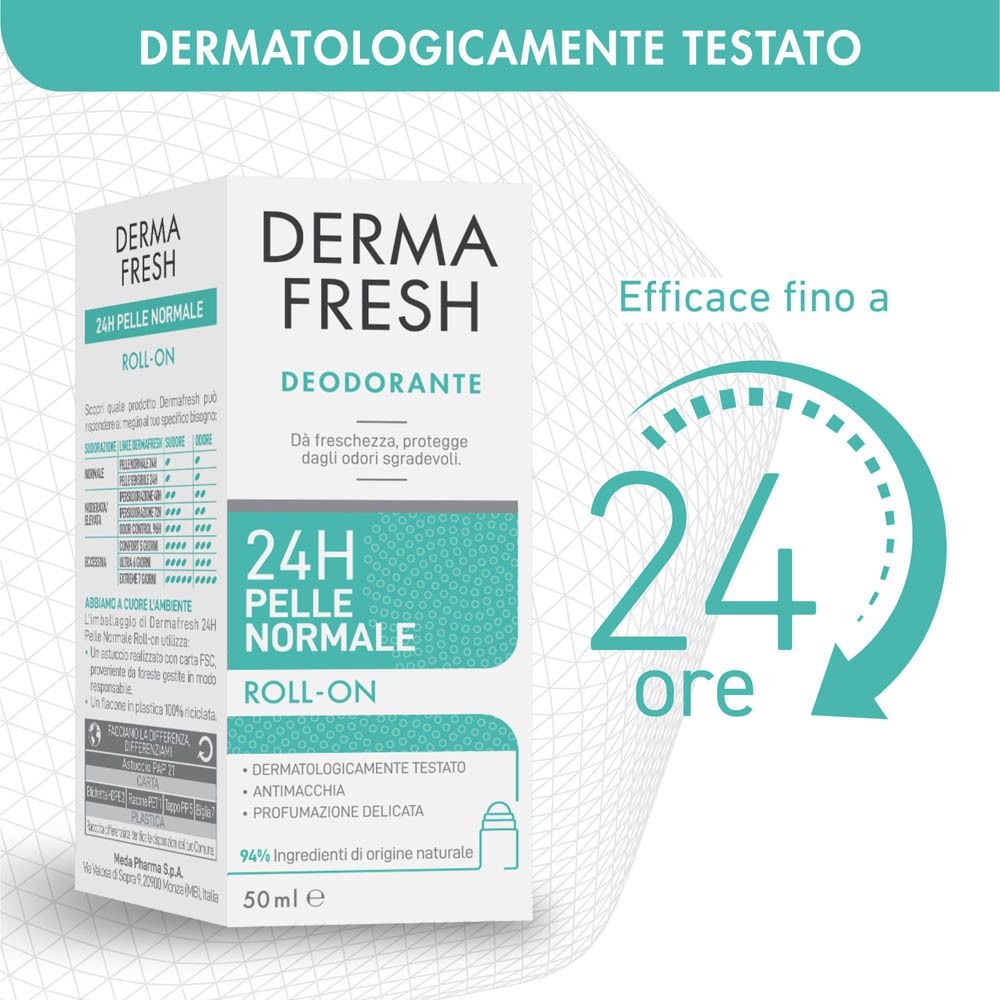 Dermafresh 24H Pelle Normale Roll On