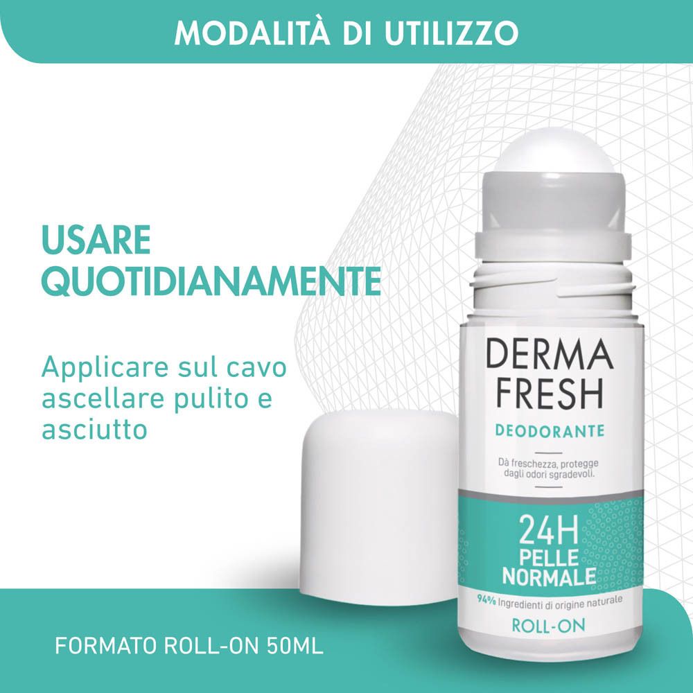 Dermafresh 24H Pelle Normale Roll On