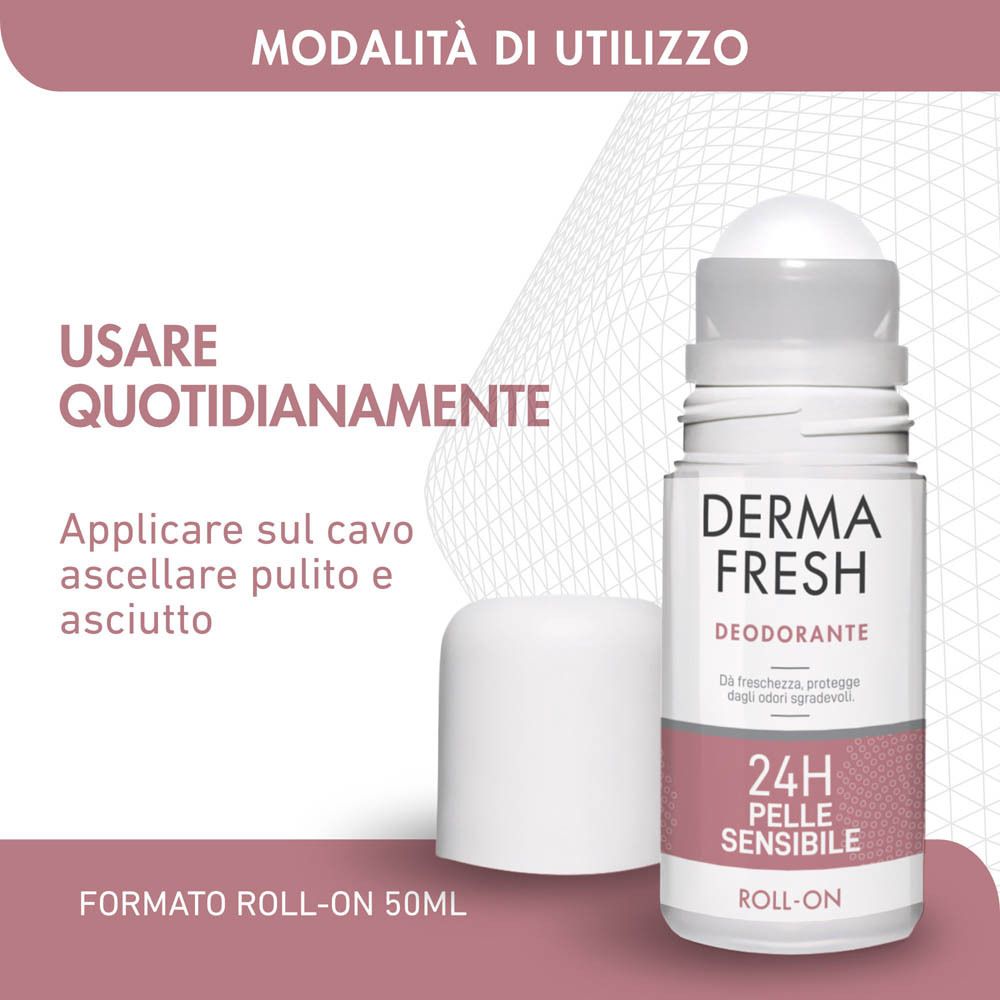 Dermafresh 24H Pelle Sensibile Roll On