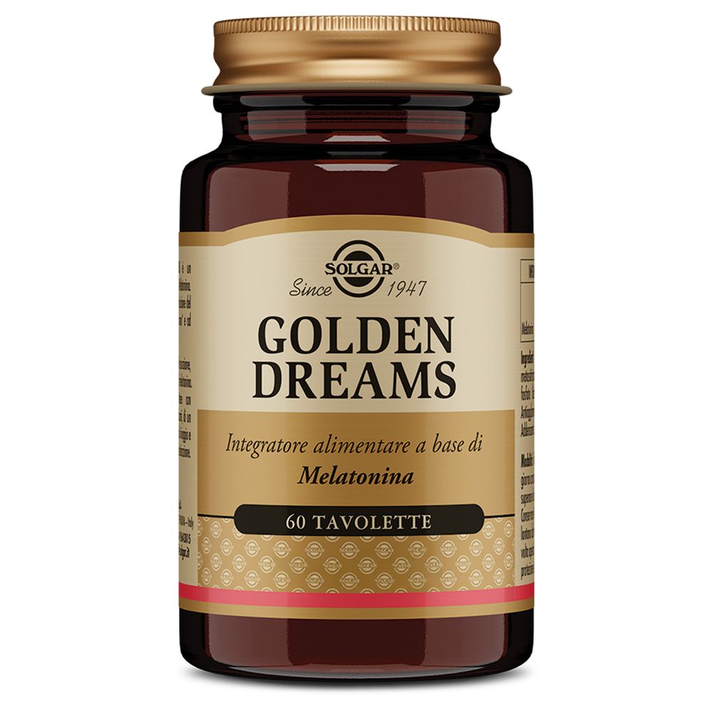 Solgar Golden Dreams 60 Tavolette - Integratore Per Il Sonno - Immagine 4