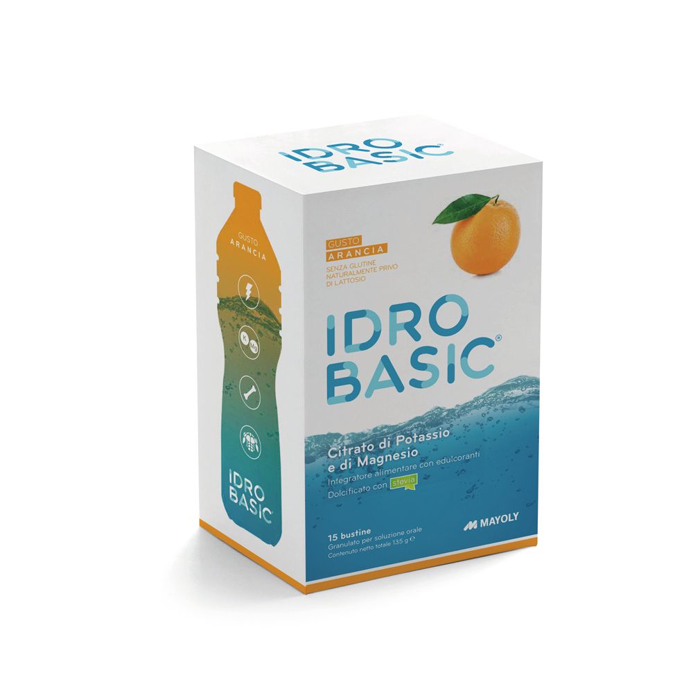 Idrobasic® Bustine Gusto Arancia Integratore Alimentare Con Edulcoranti