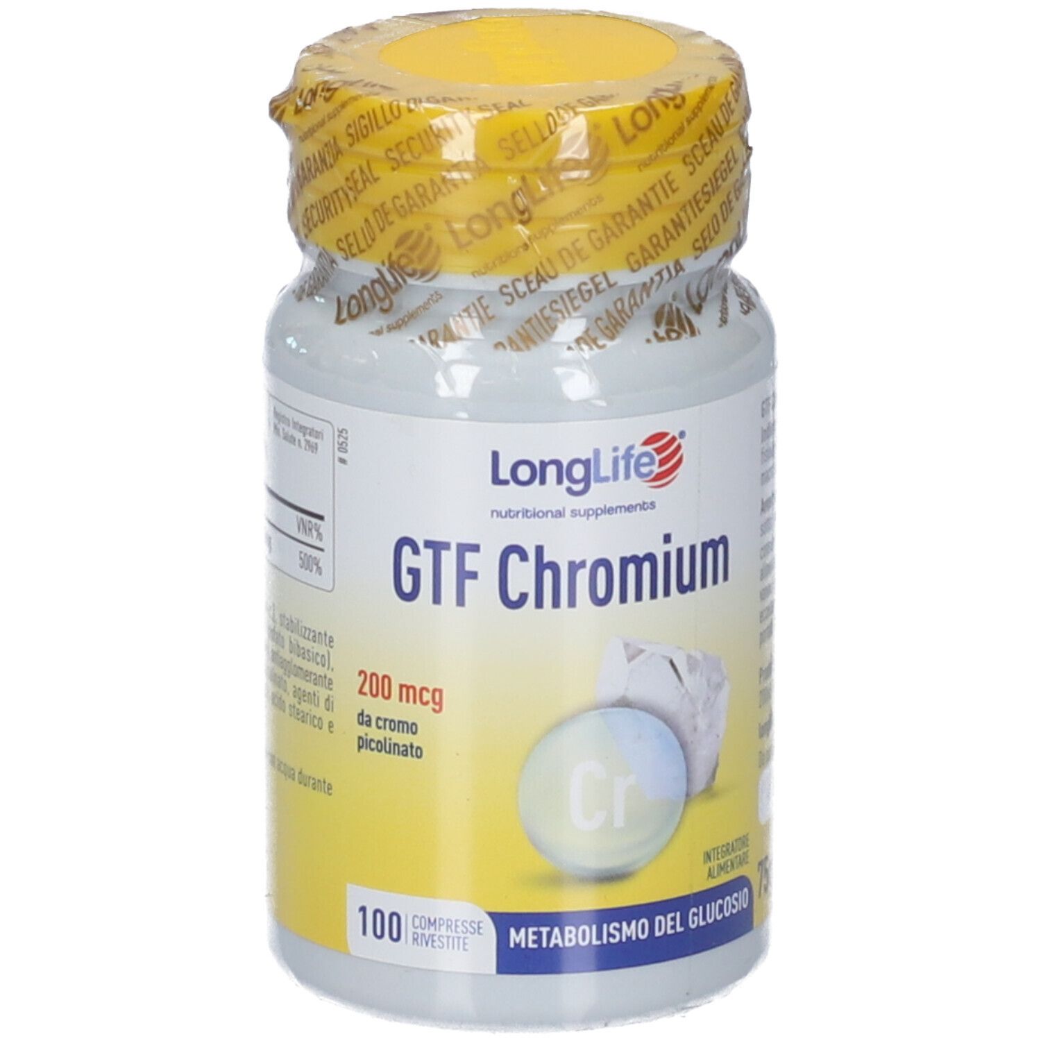 Longlife GTF Chromium 100Cpr 100 St Tabletten