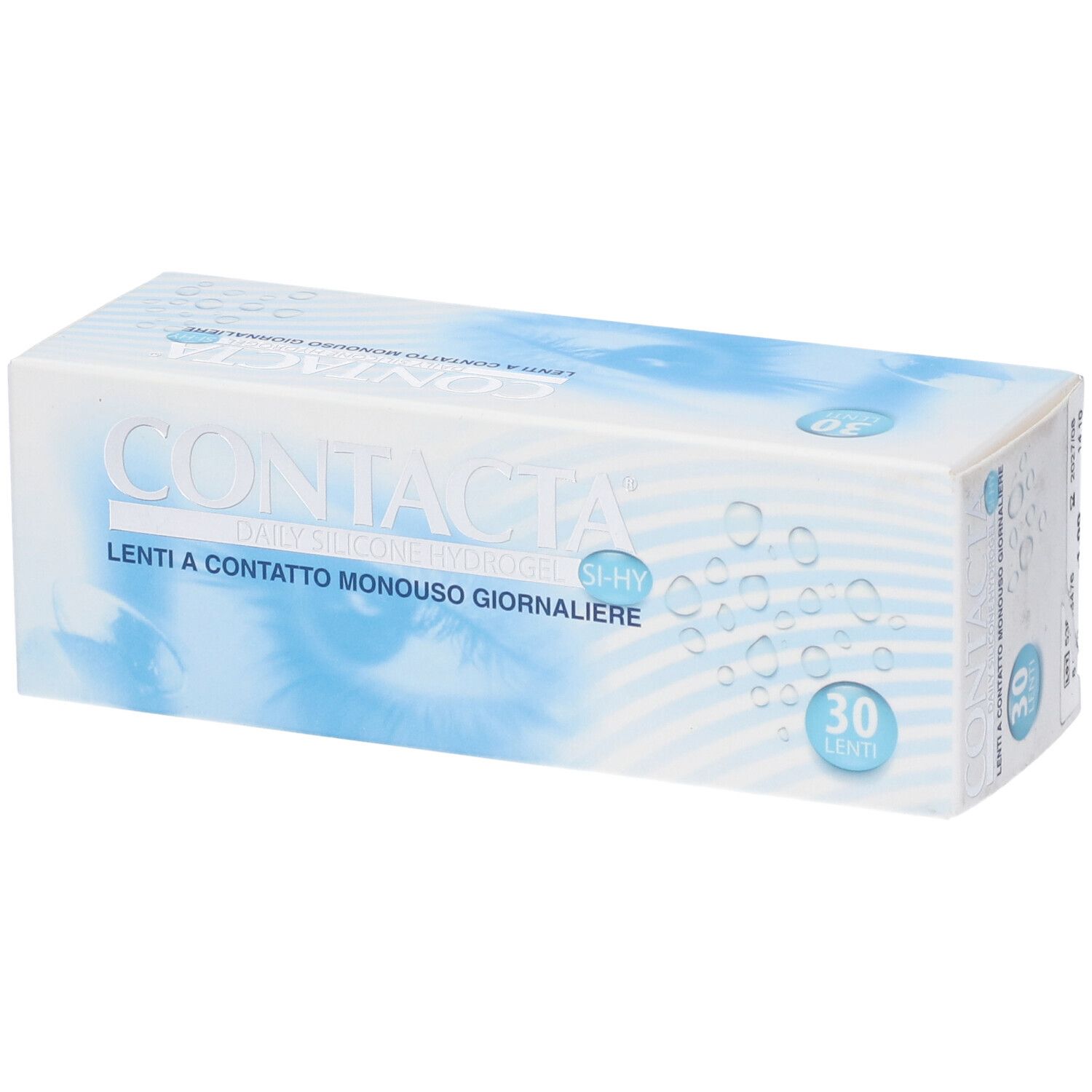 Lente A Contatto Monouso Giornaliera Contacta Daily Lens Silicone Hydrogel -1,00 30 Pezzi