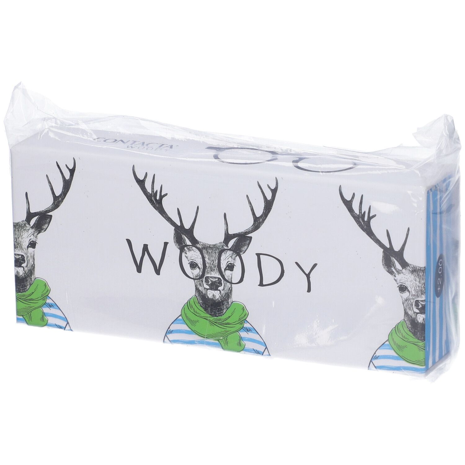 Occhiale Per Presbiopia Contacta Woody Nero +2,00