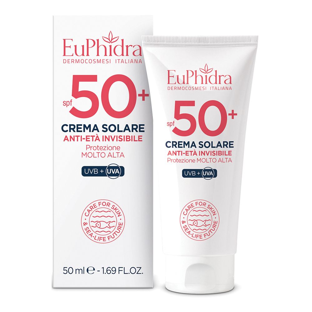 EuPhidra Crema Solare Anti-età Invisibile SPF 50+