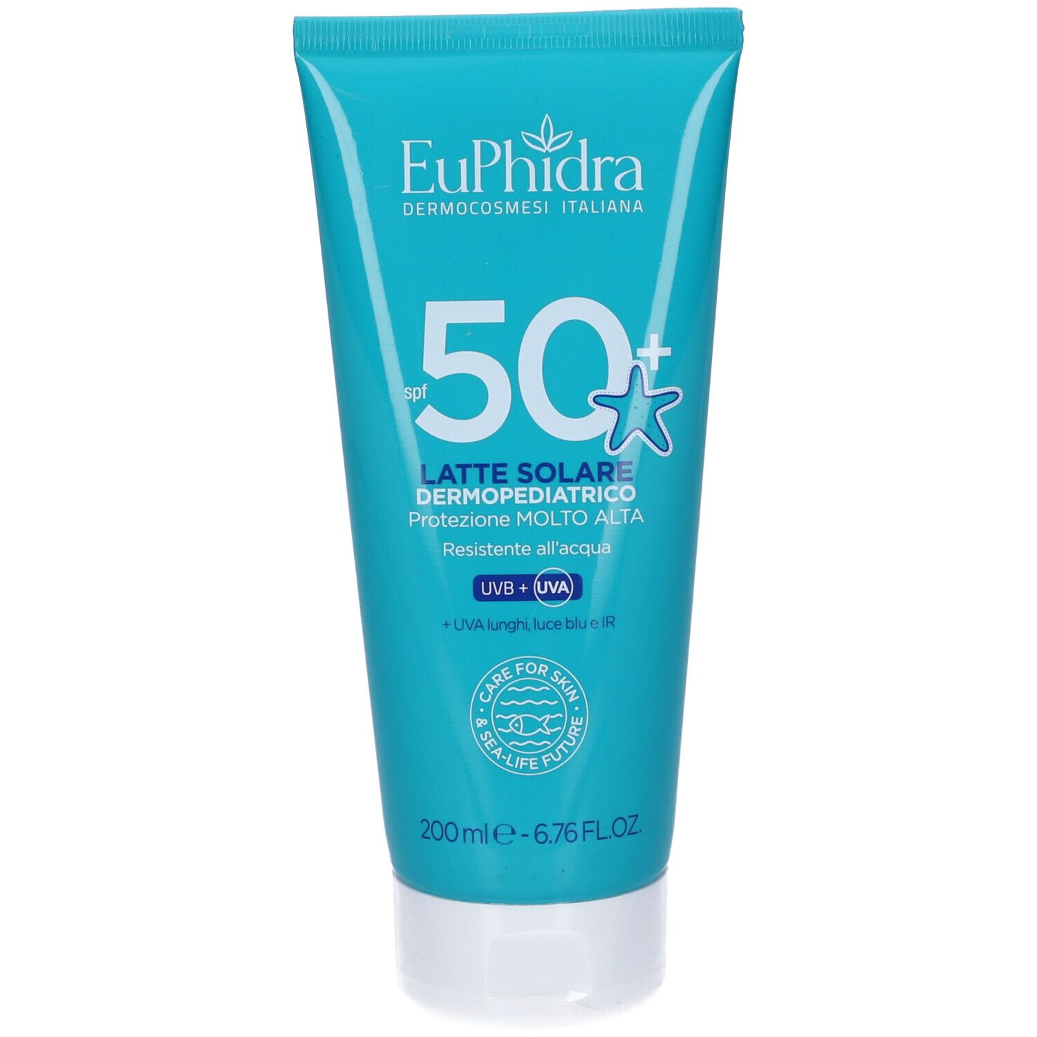 EUPHIDRA Crema Solare Bambini 50+ SPF Latte Dermopediatrico Protezione Molto Alta 200 ml - Immagine 5