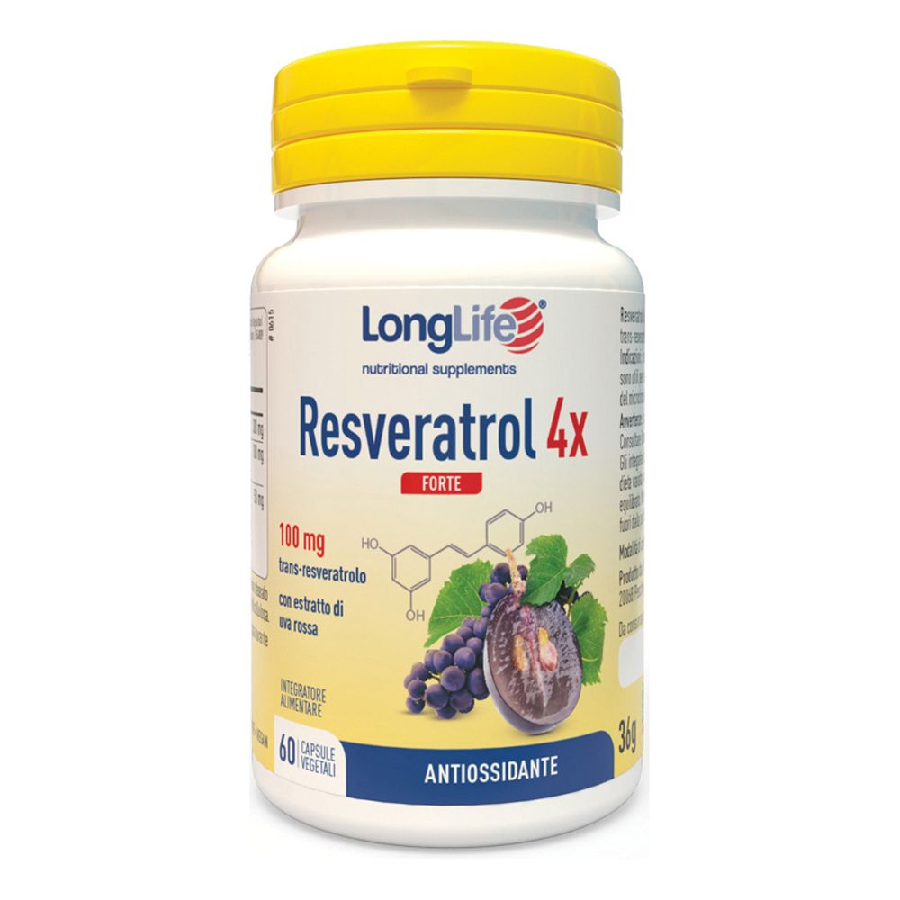 LongLife Resveratrol 4x Forte Capsule