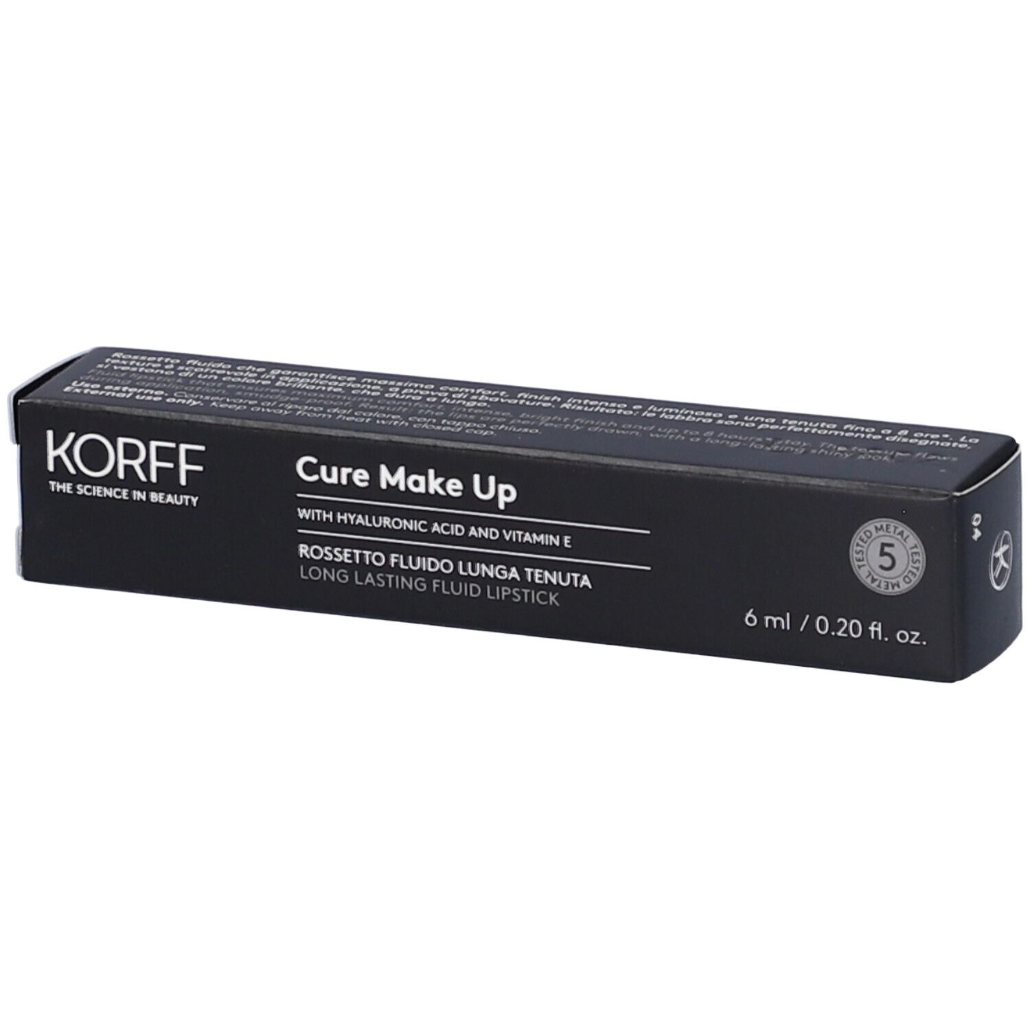 KORFF Rossetto Fluido Lunga Tenuta Tonalità 04