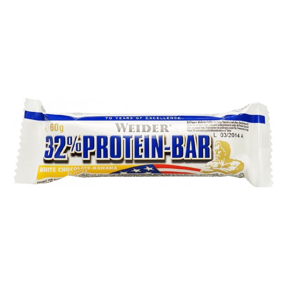 Weider 32% Protein Bar Cioccolato Bianco-Nanana