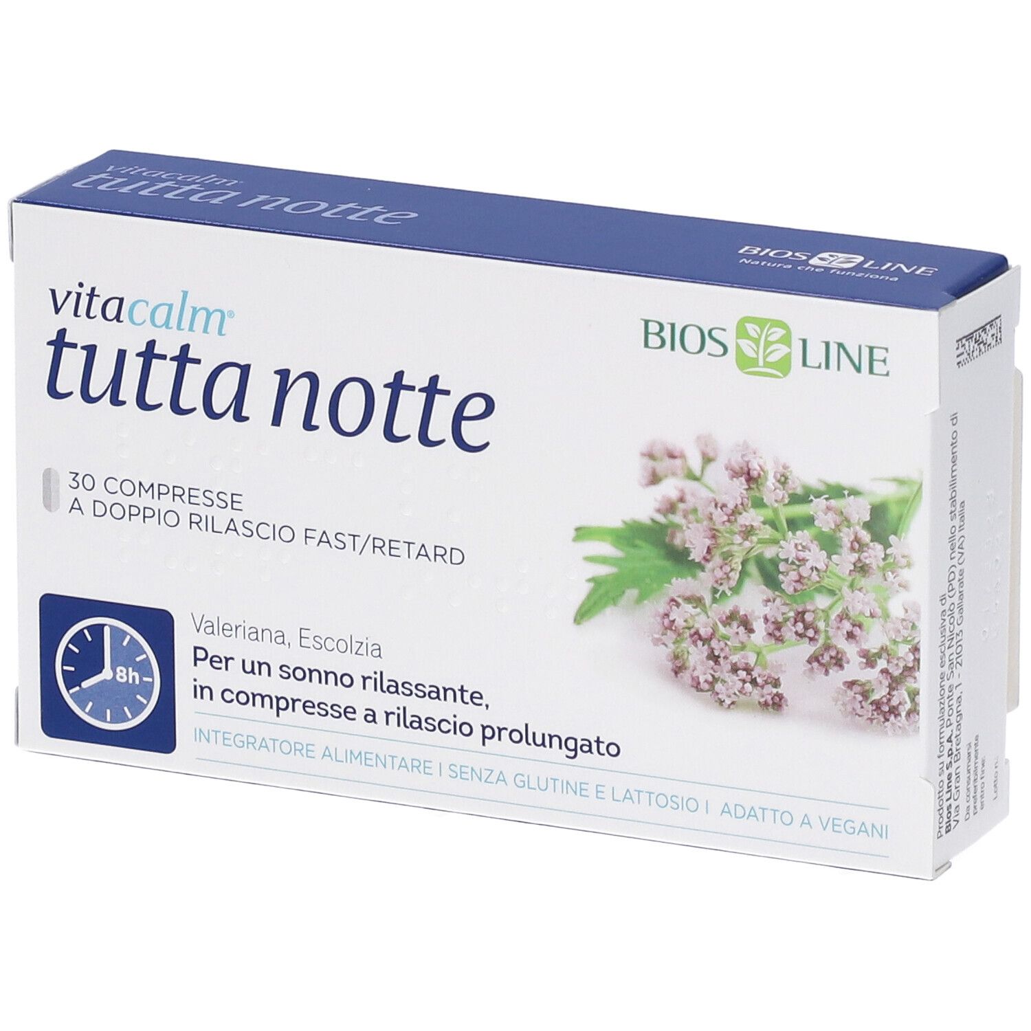 Vitacalm Tutta Notte F/R 30Cpr 30 g Tabletten