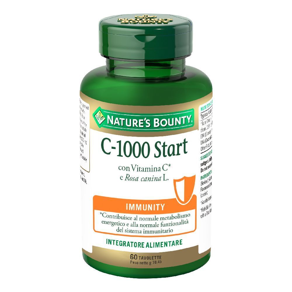 Nature's Bounty C-1000 Start Integratore Per Difese Immunitarie 60 Tavolette - Immagine 3