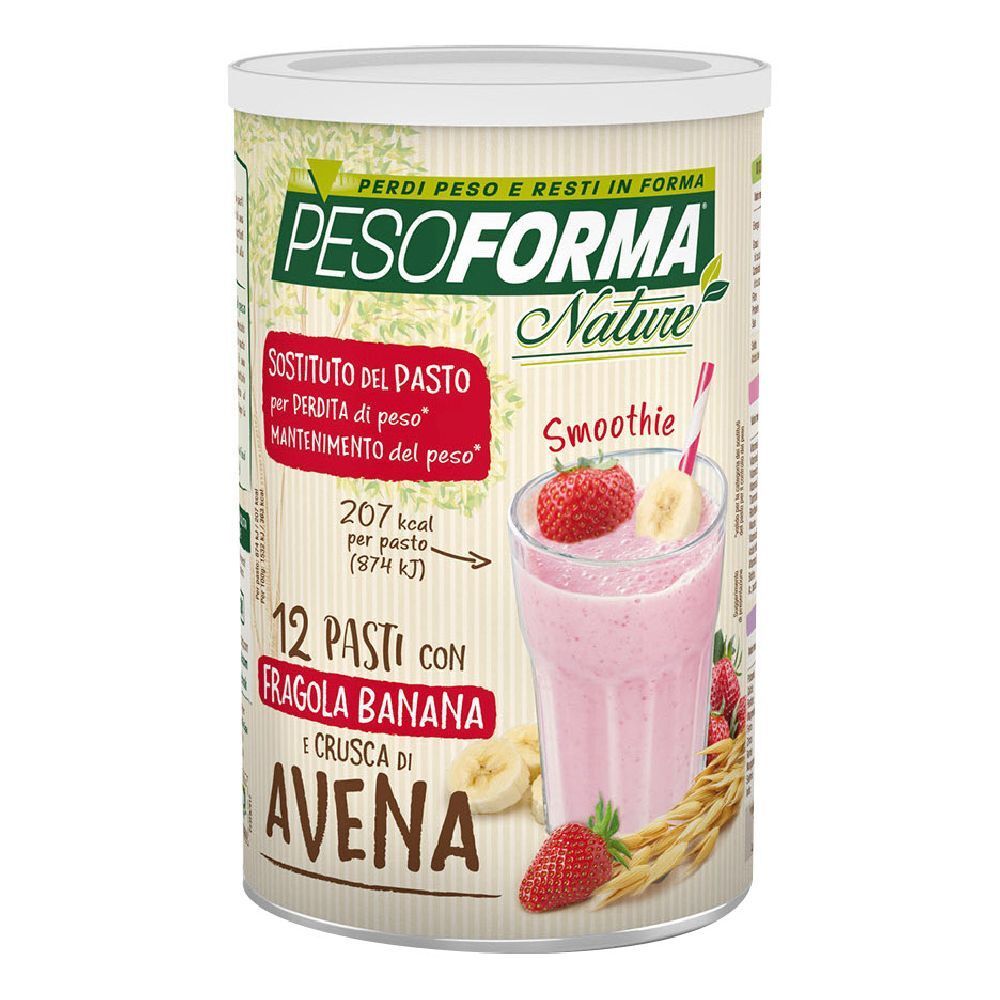 Pesoforma Nature Smoothie Fragola Banana Polvere 420 G - Immagine 4