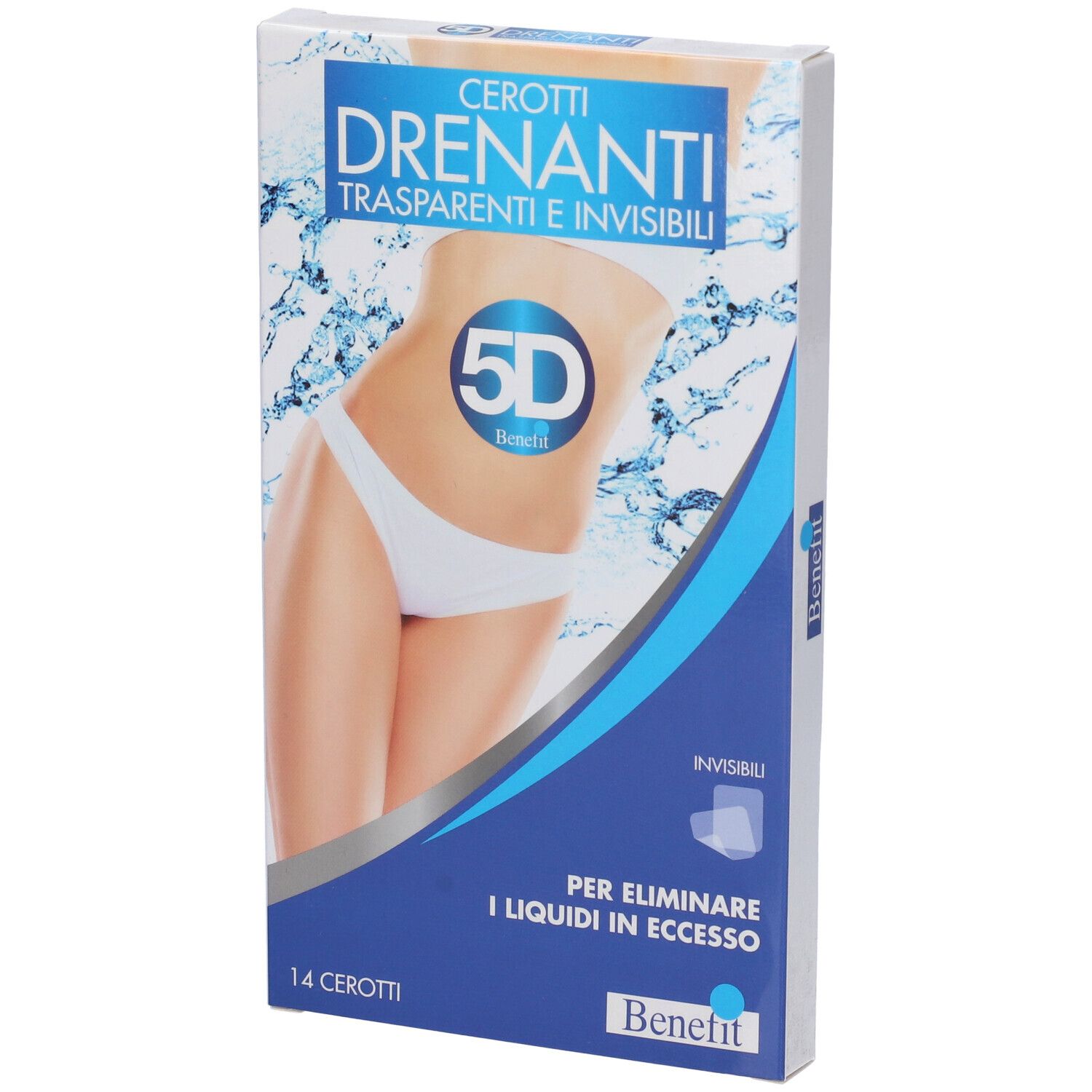 5D Benefit Cerotto Drenante Trasparente Invisibile