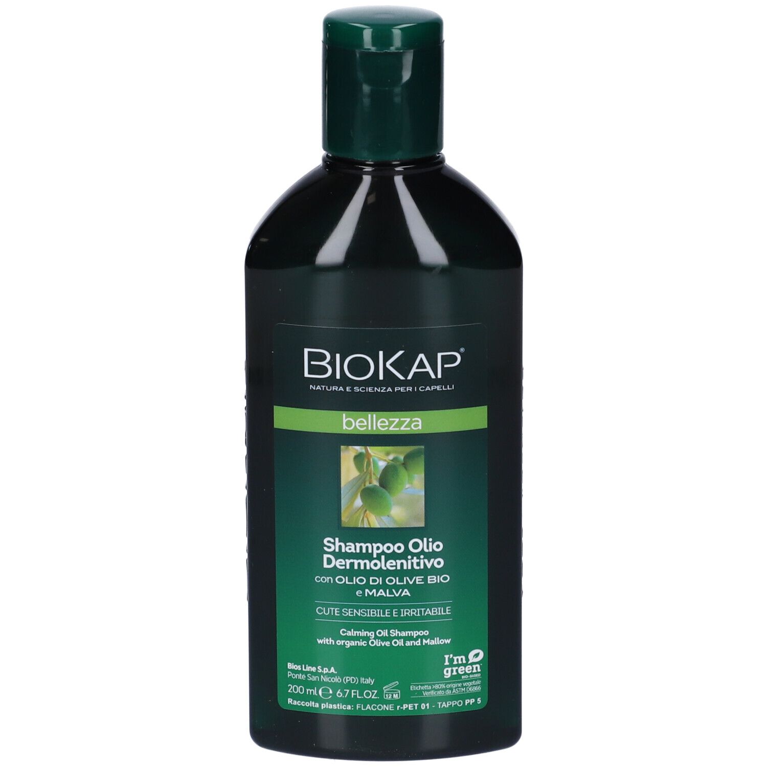 Biokap SH Olio Dermolenitivo 200 ml Shampoo