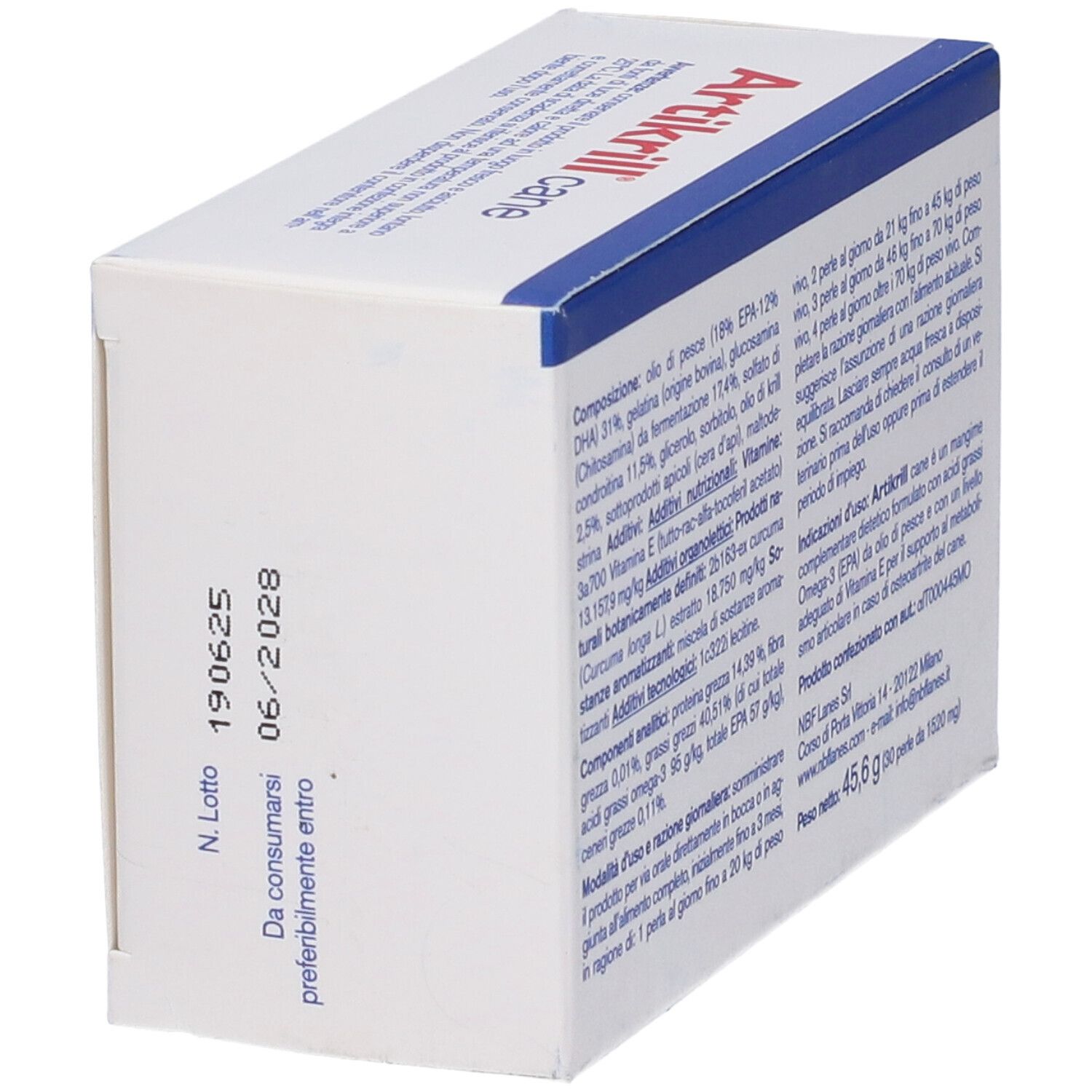 Artikrill cane Karton mit 30 Perlen.