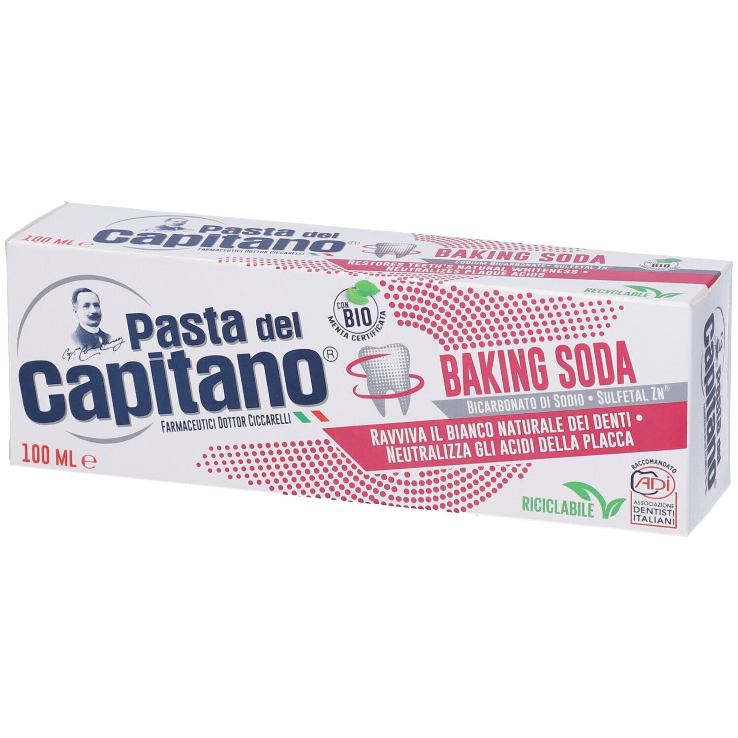 Pasta Del Capitano Dentifricio Baking Soda