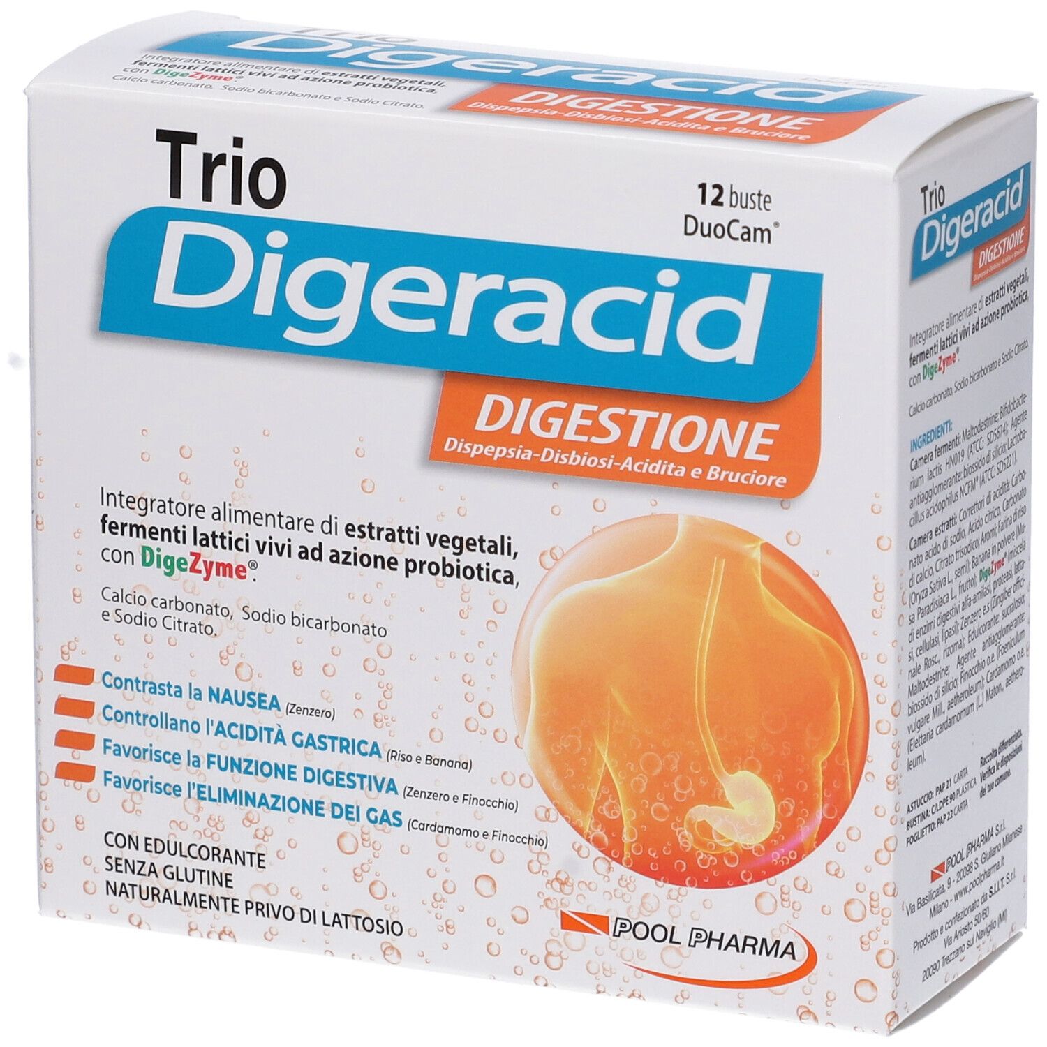 Trio Digeracid Bustine