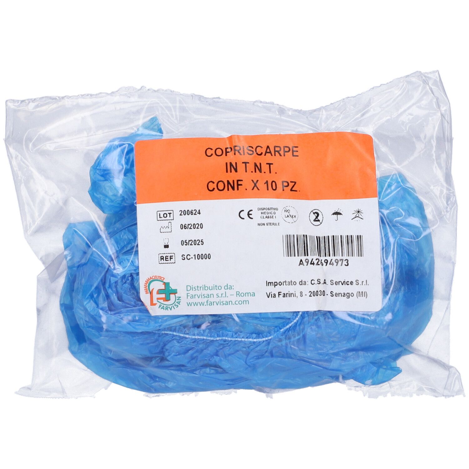 Copri Scarpe Tnt 10Pz