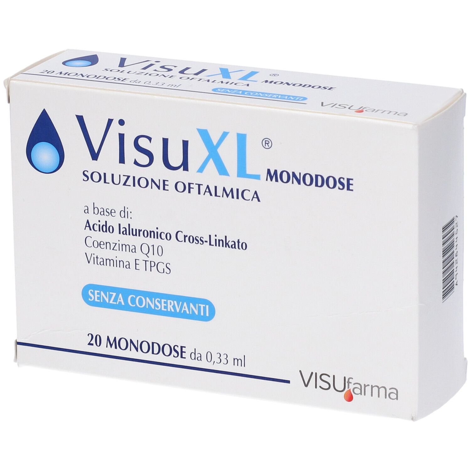 Soluzione Oftalmica Visuxl 20 Contenitori Monodose 0,33 Ml