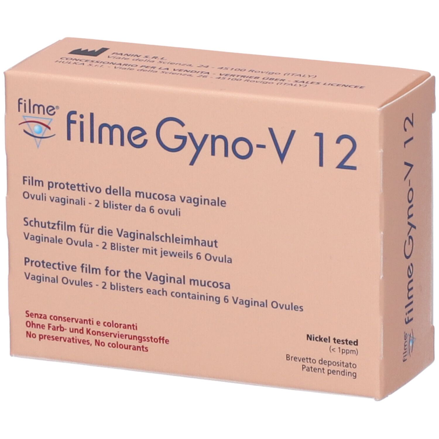 Filme Gyno V12 12Ov 12 St Vaginalovula