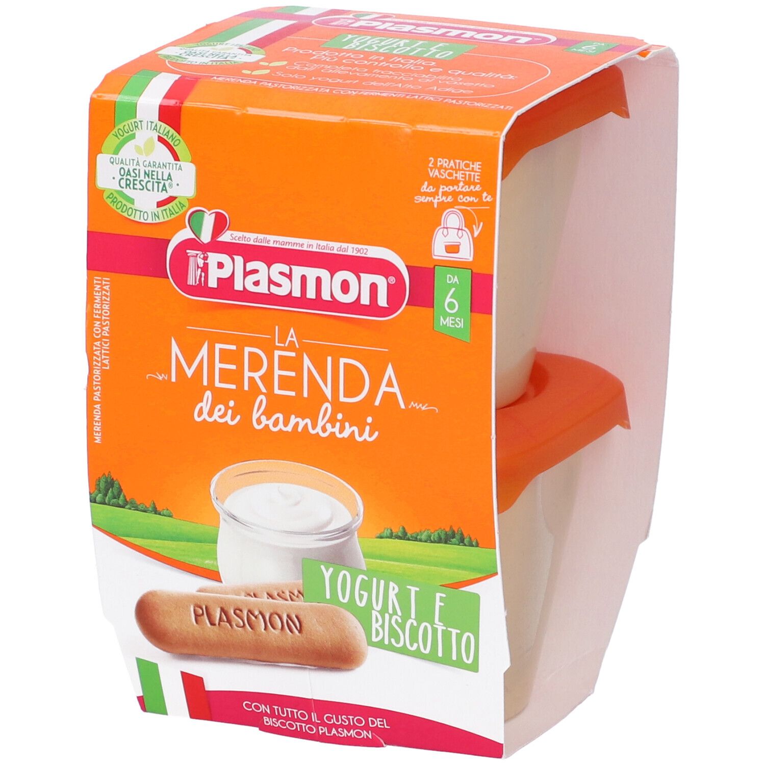 Plasmon La Merenda dei Bambini Yogurt e Biscotto