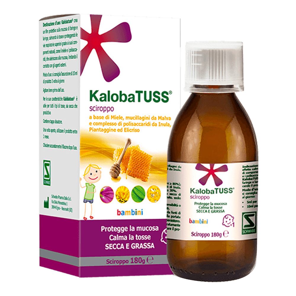 Kalobatuss Bambini Scir 180G 180 g Hustensirup