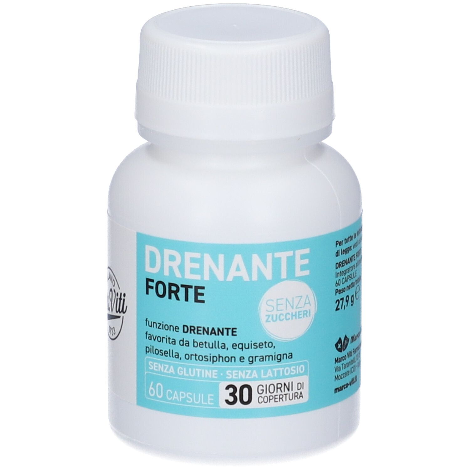 Marco Viti Drena forte 60 capsule - integratore ad azione drenante - Immagine 9